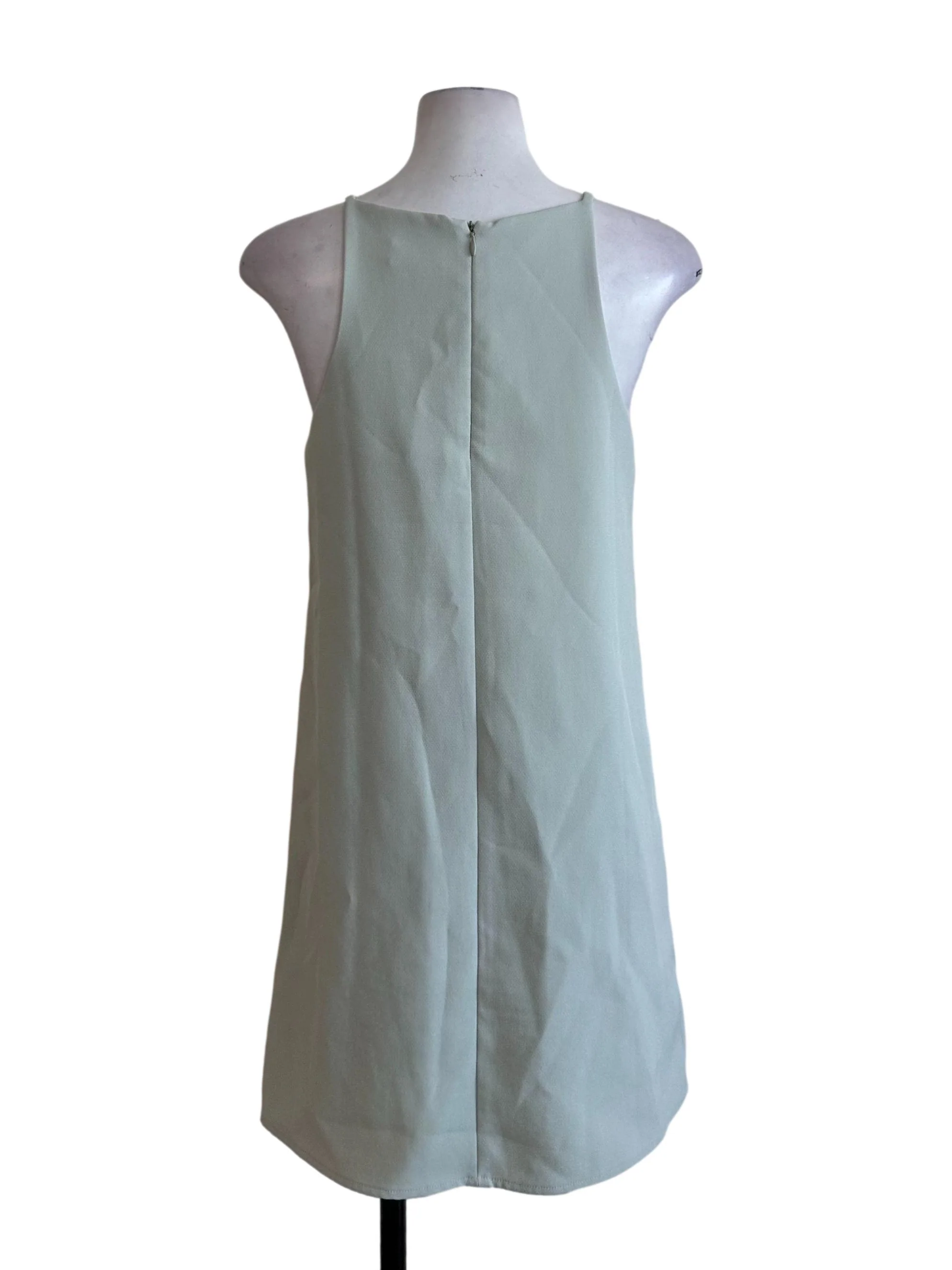 Pastel Green Halter Shift Dress - Image 2