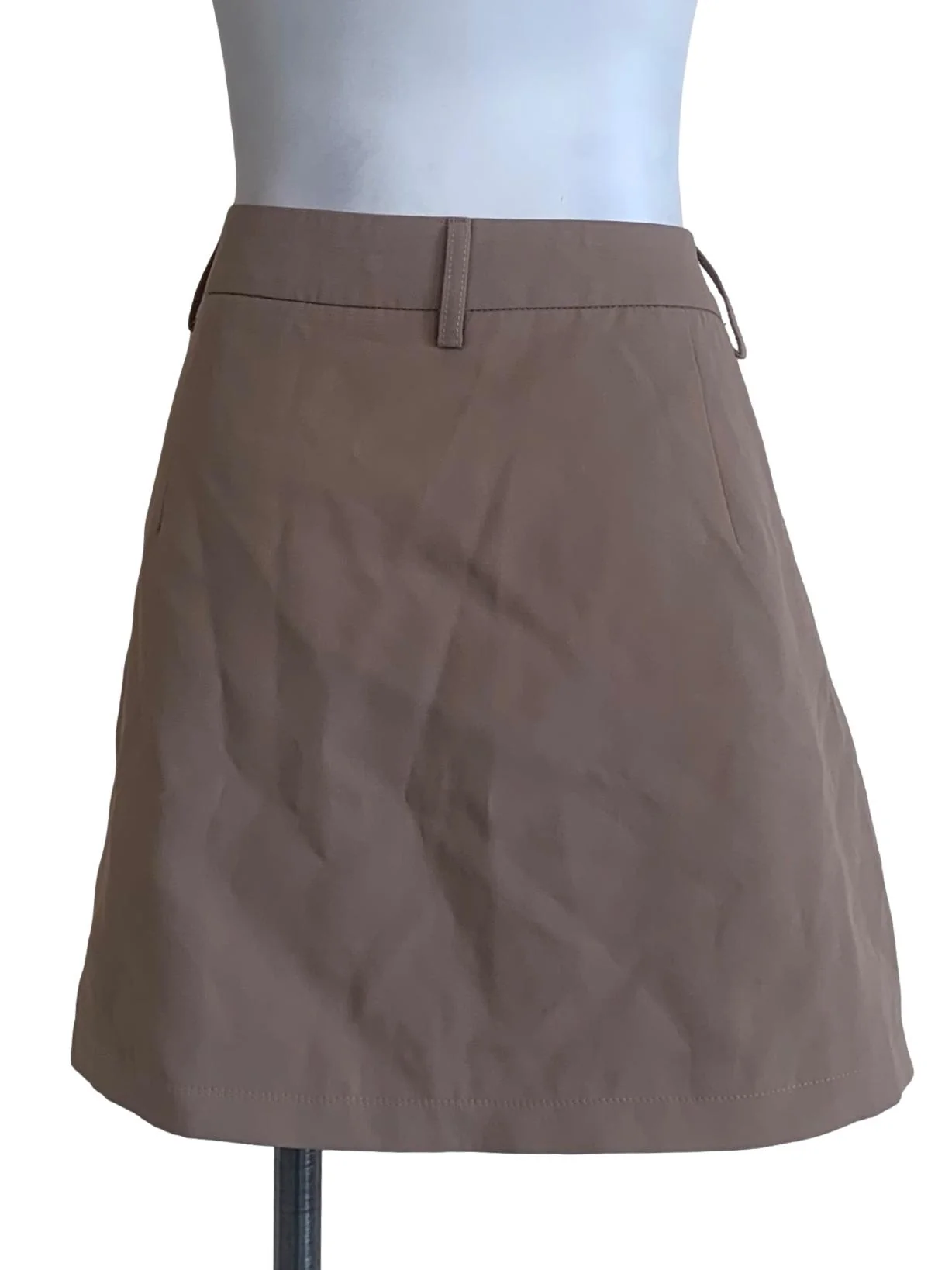 Peanut Brown A-Line Skorts - Image 2