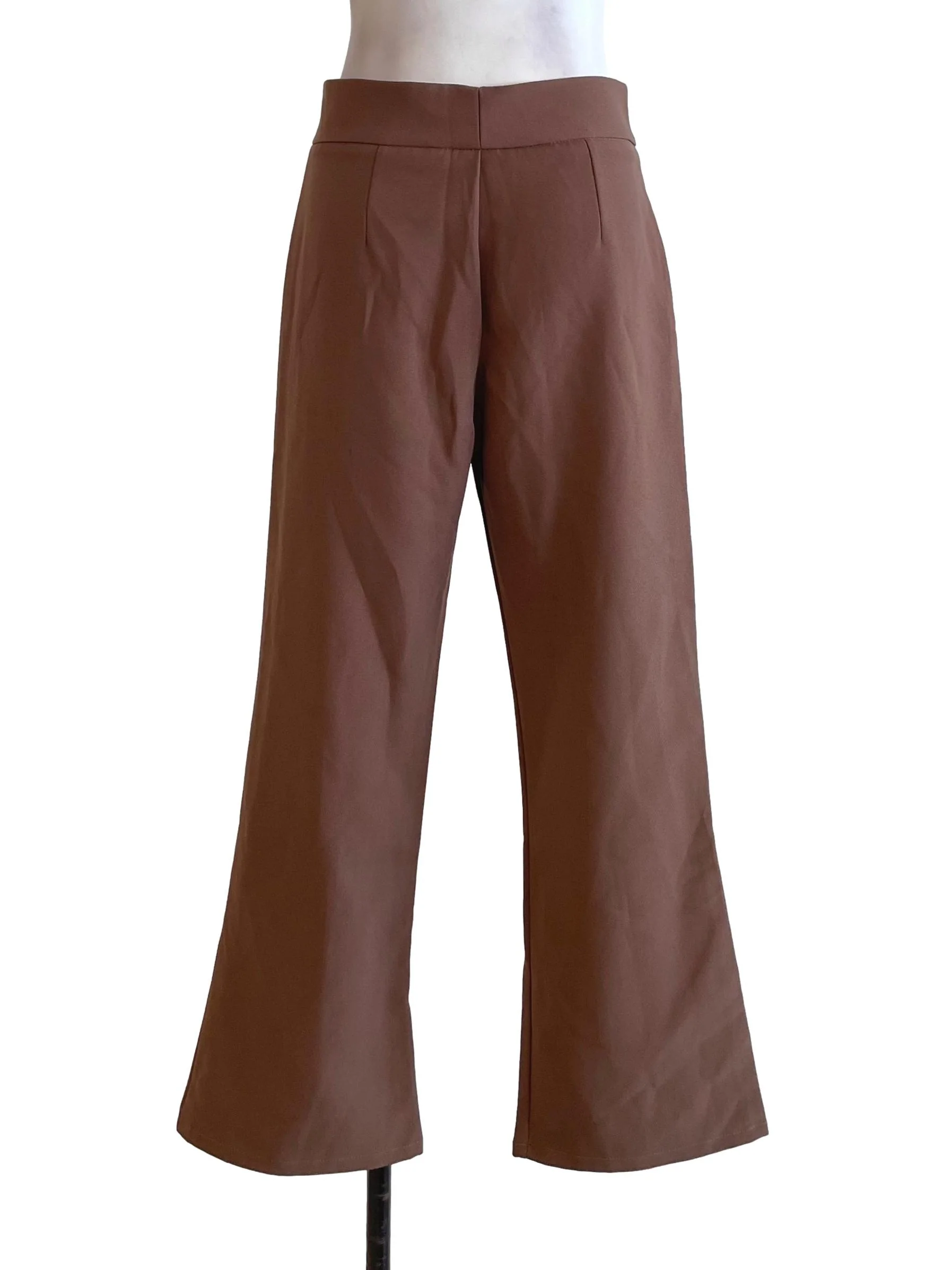 Peanut Brown Basic Trousers - Image 2