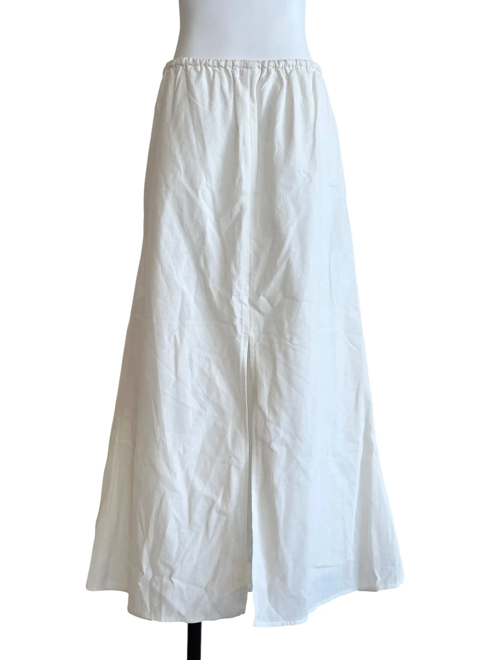 Pearl White A-Line Skirt - Image 2