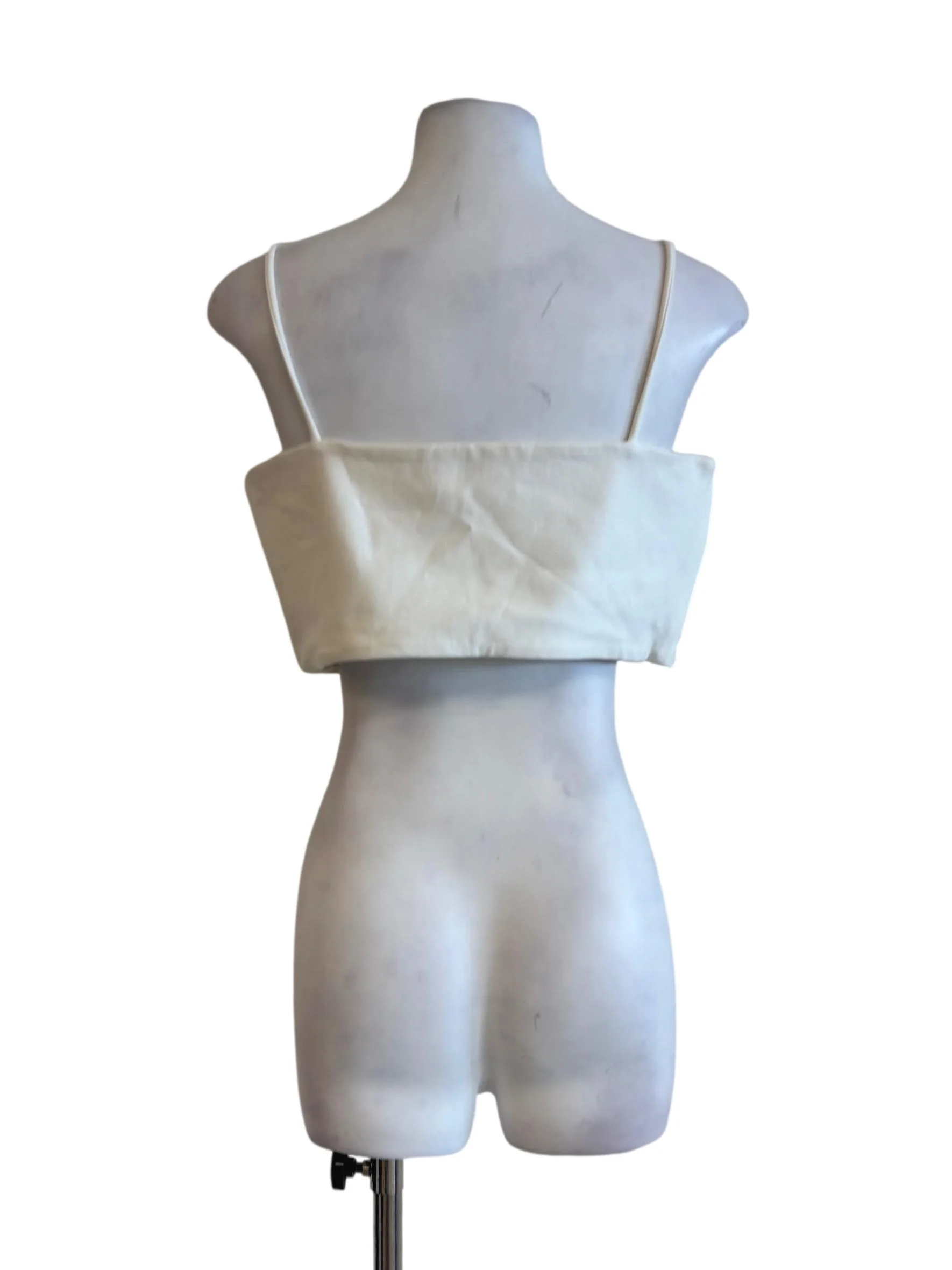 Pearl White Padded Camisole - Image 2