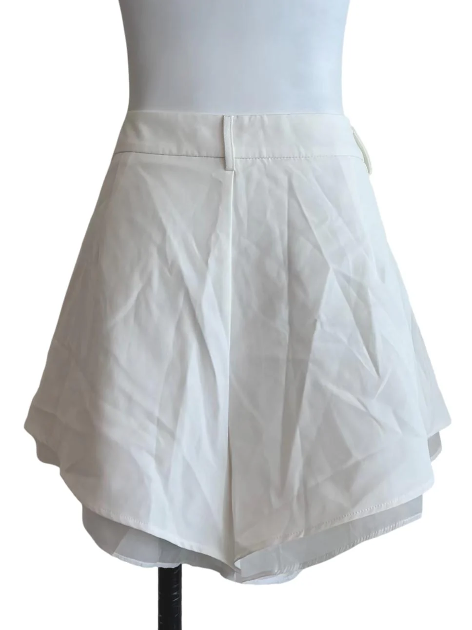 Pearl White Relaxed Shorts - Image 2