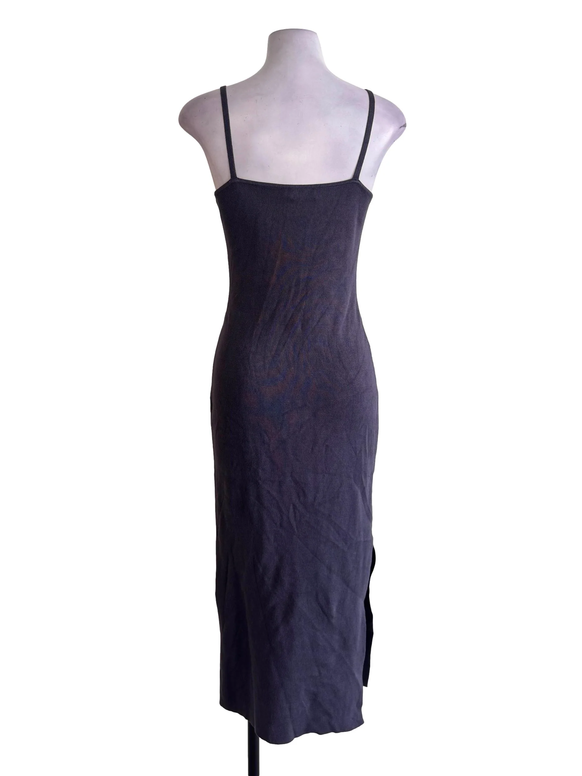 Pebble Grey Bodycon Dress - Image 2