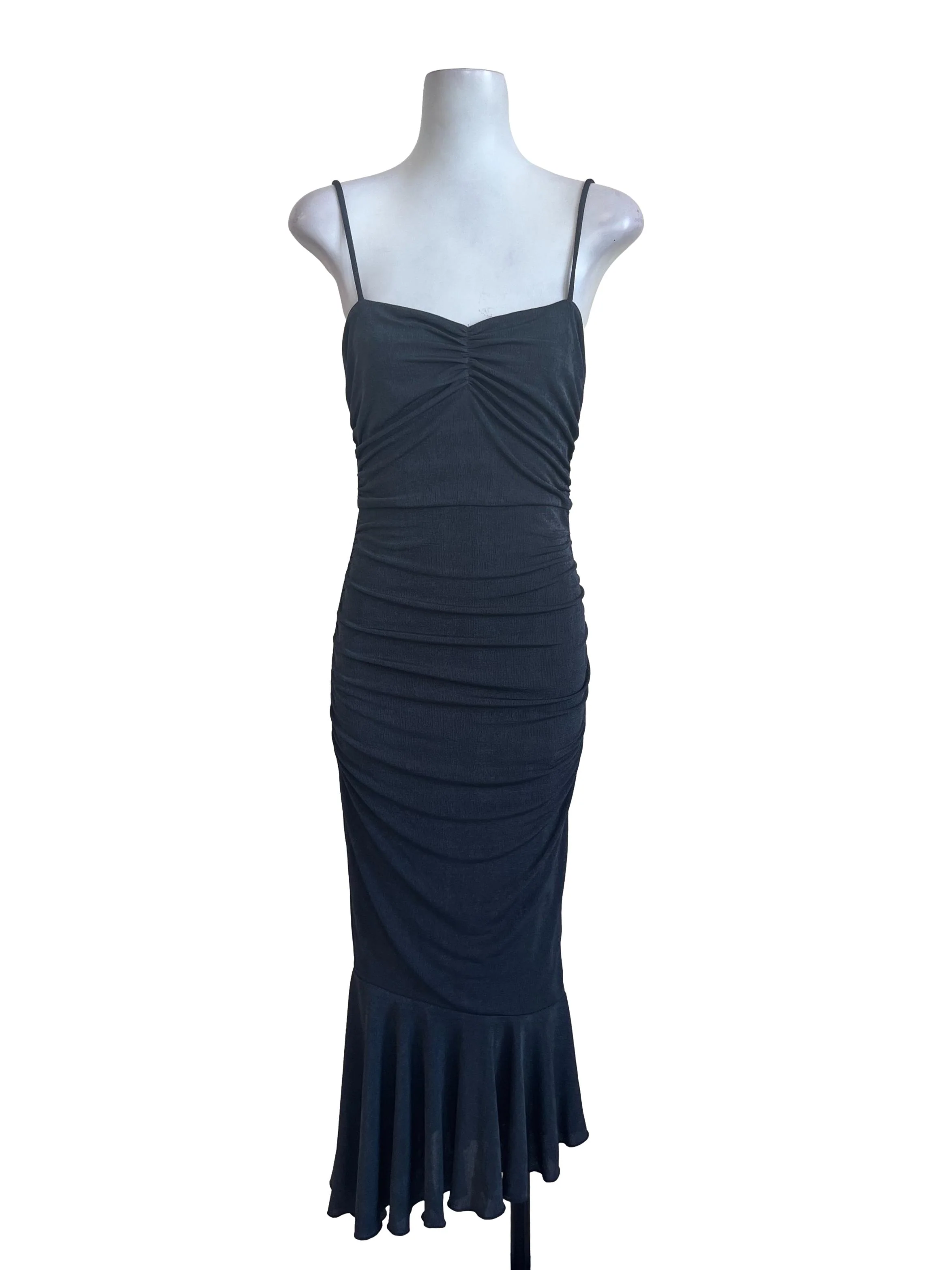 Pebble Grey Slim Dress