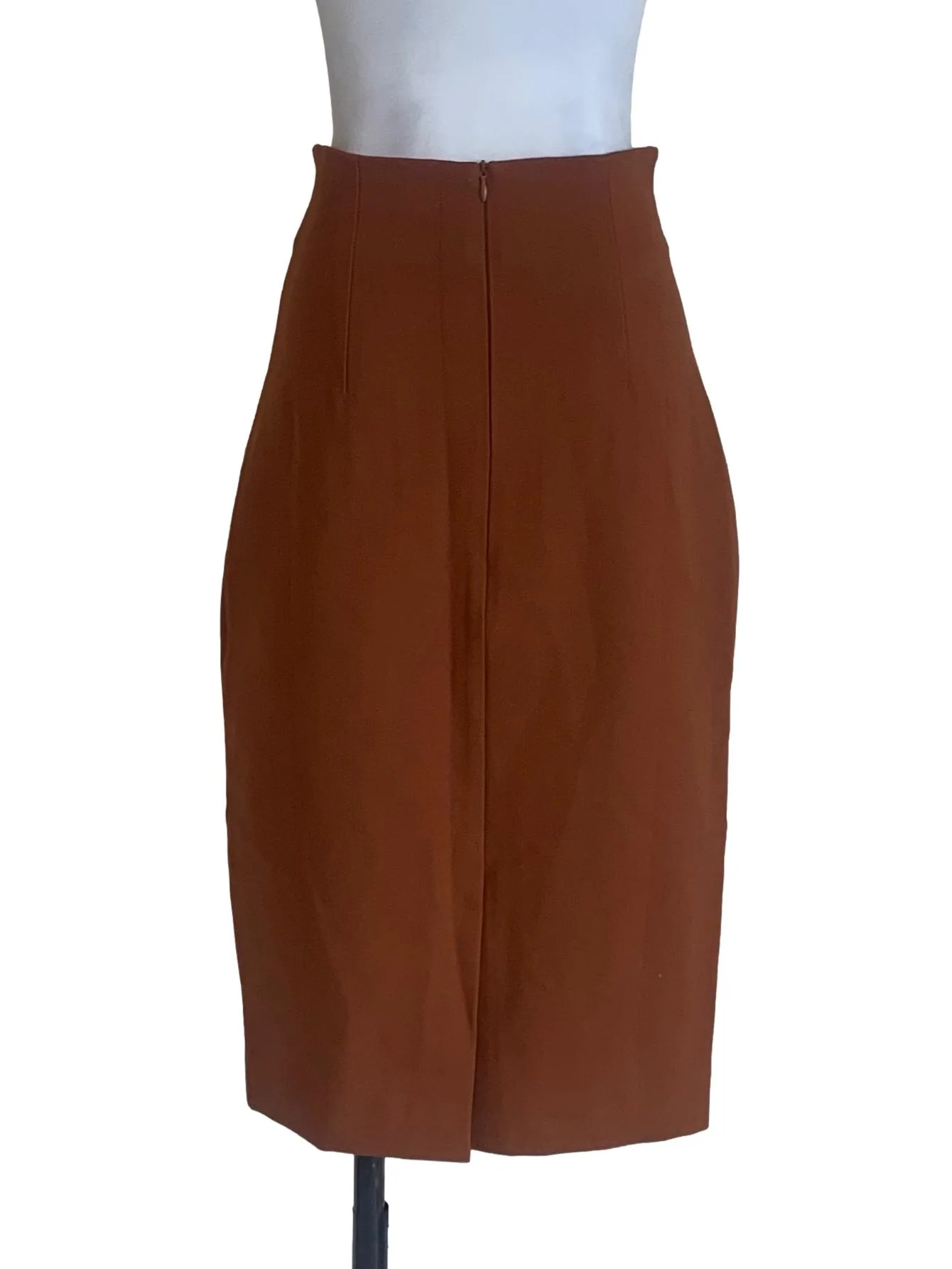 Penny Brown Pencil Skirt - Image 2
