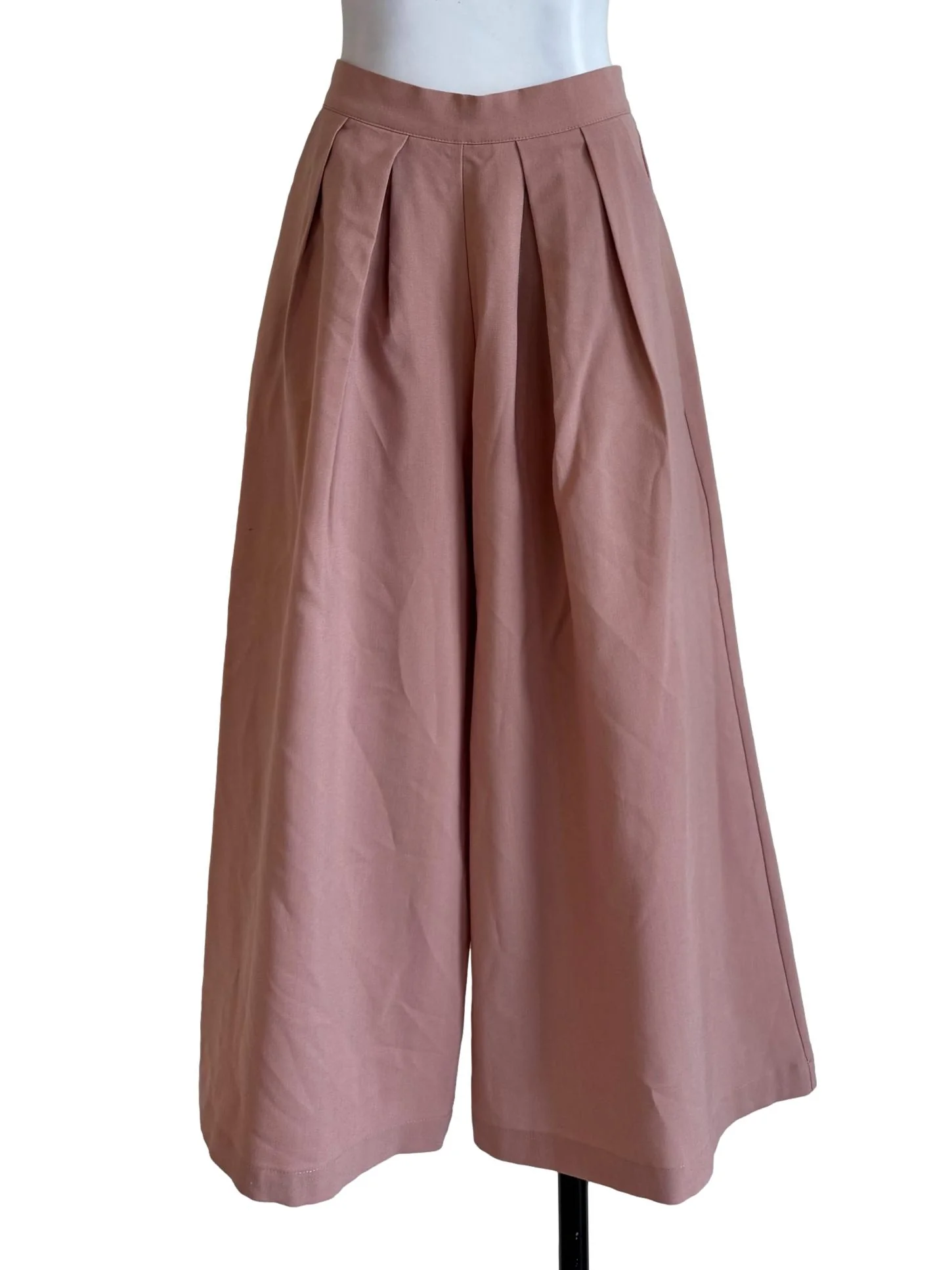 Peony Pink Wide Leg Pants