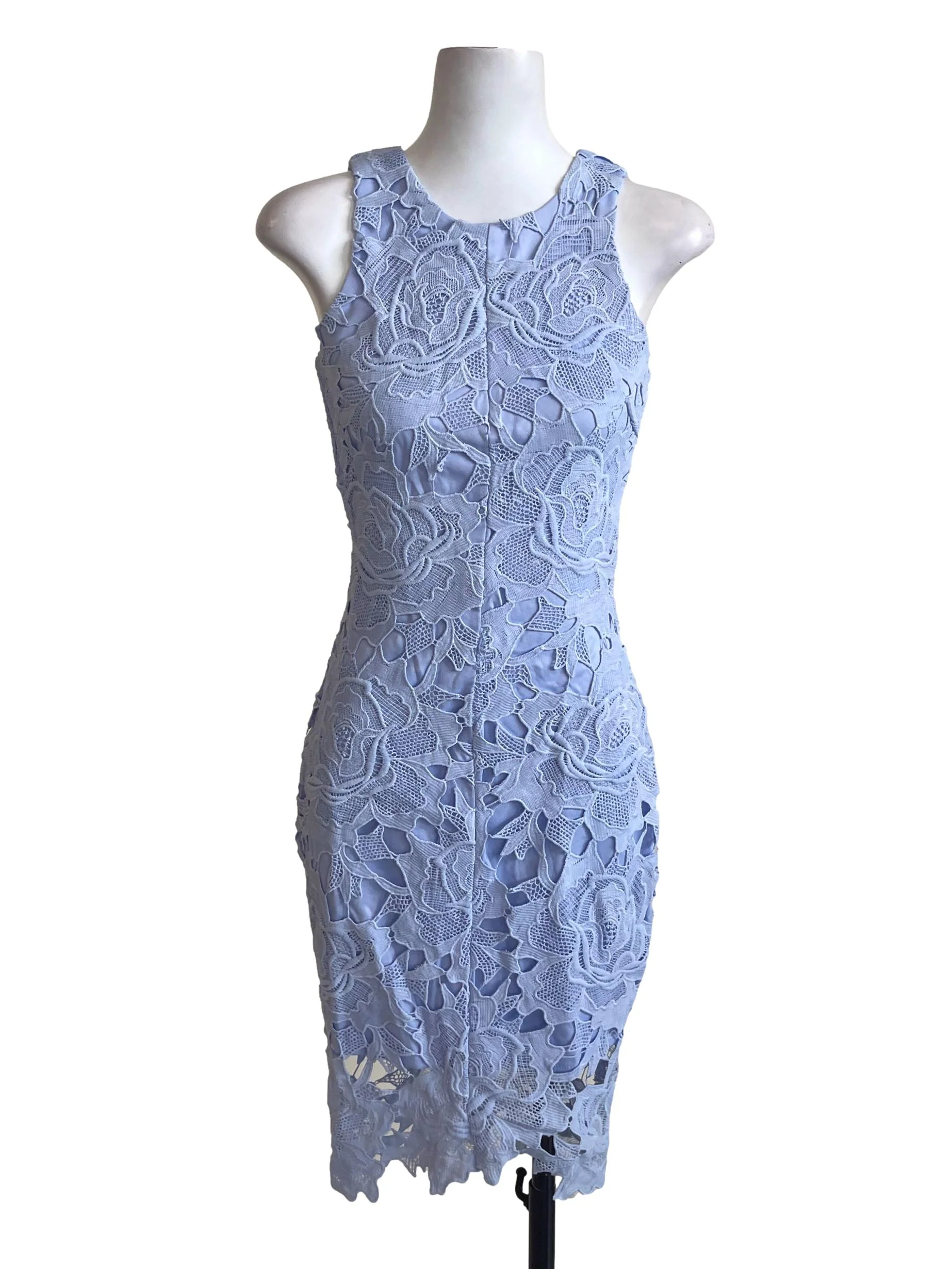 Periwinkle Crochet Dress