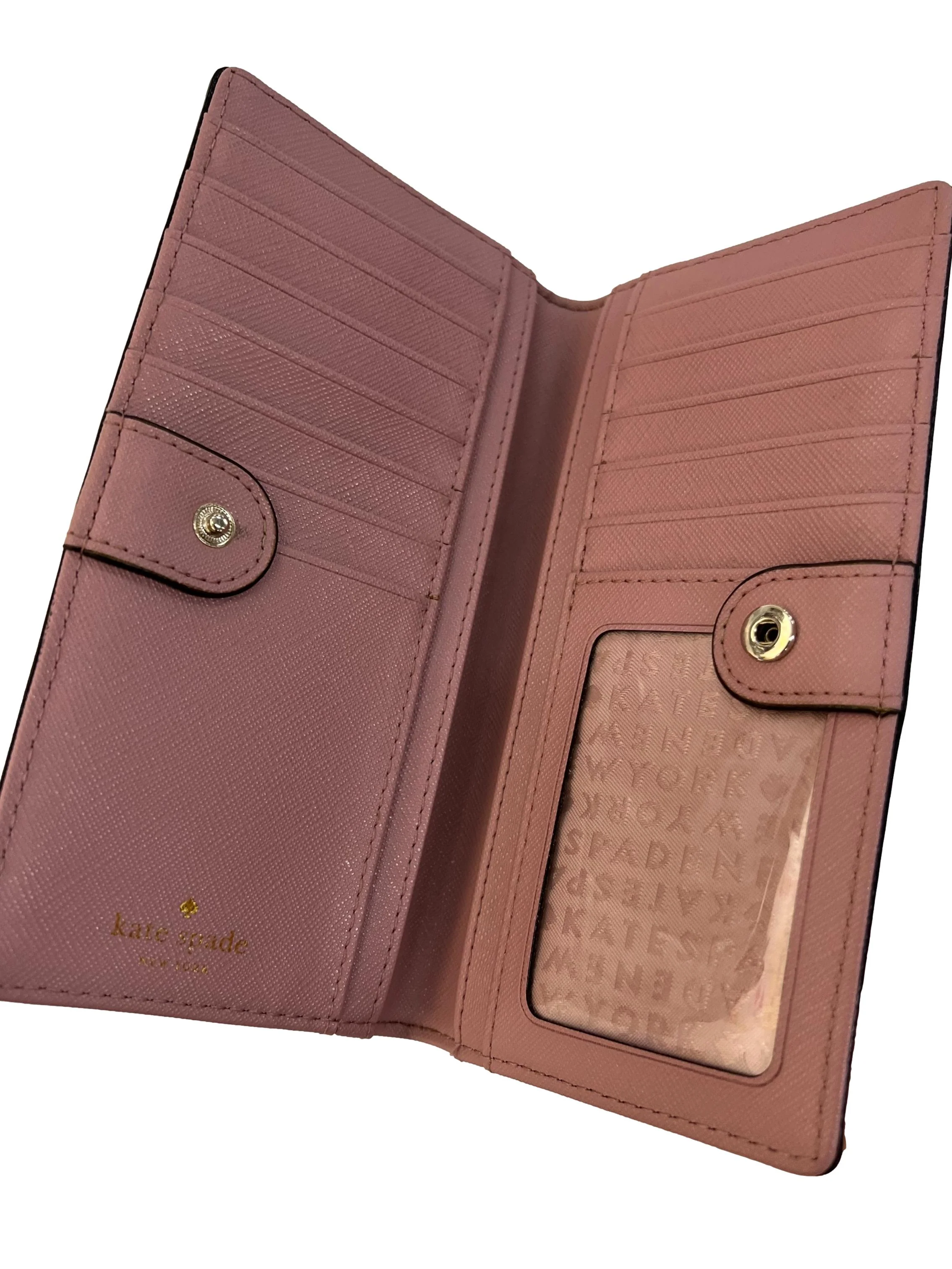 Pink Kate Spade Laurel Way Stacy Wallet - Image 3