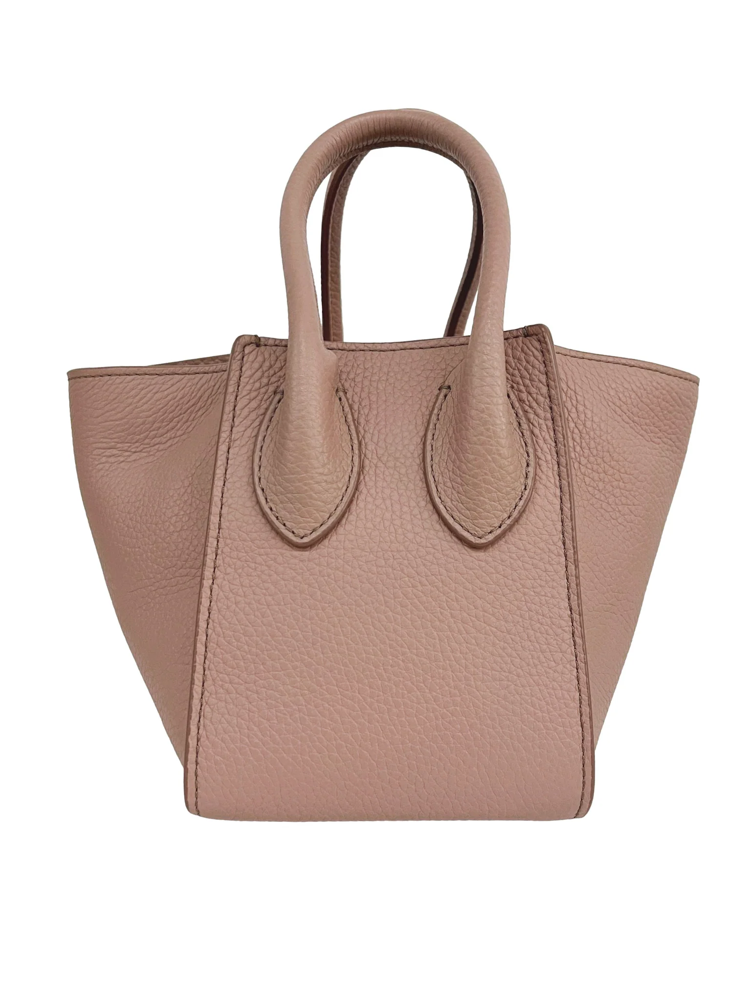 Pink Mini Zip Top Crossbody Bag - Image 2