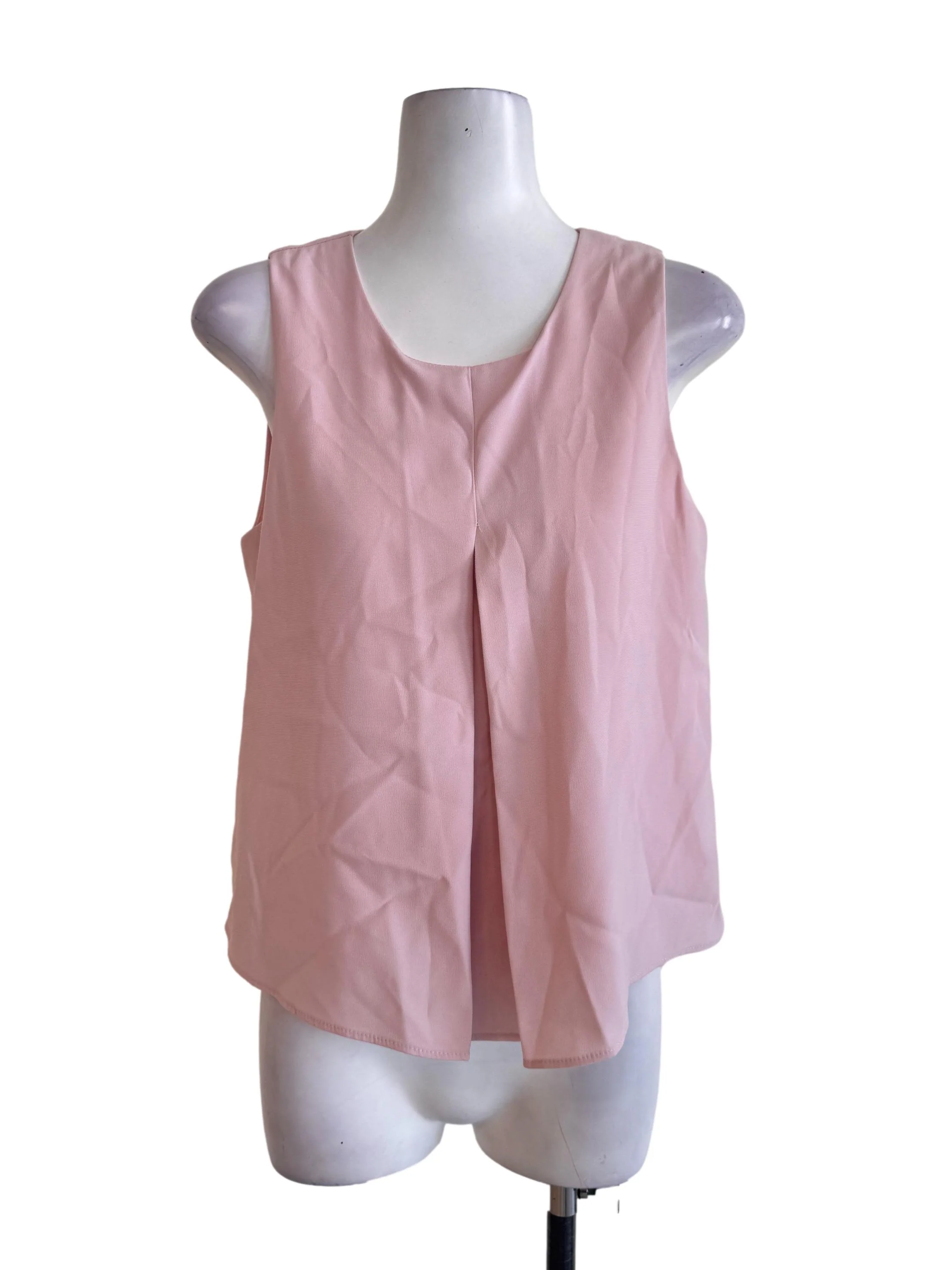 Pink Sleeveless Top