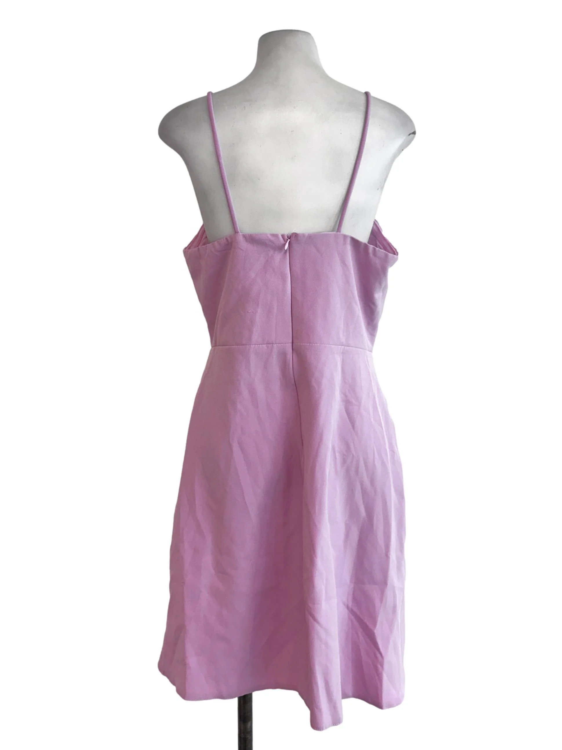 Pink Spaghetti Strap Dress - Image 2