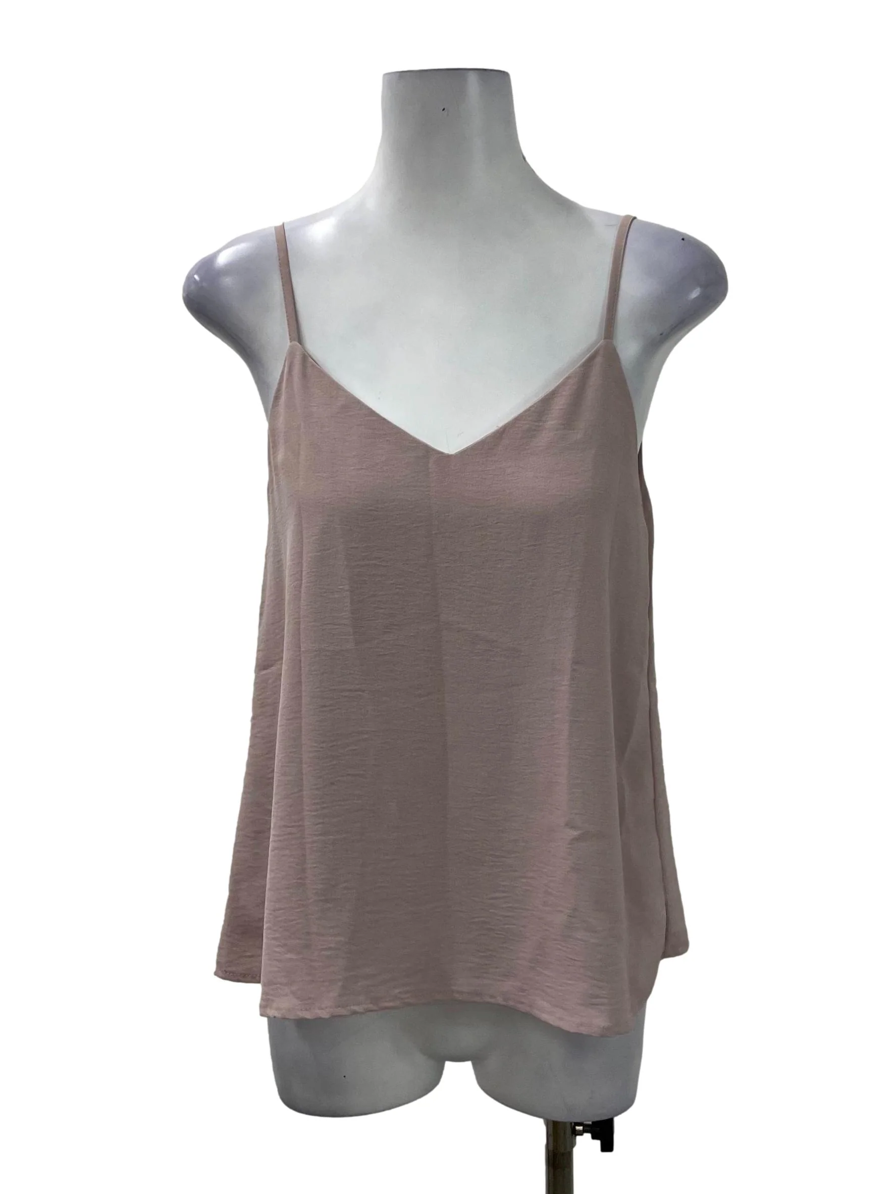 Pink V Neck Top
