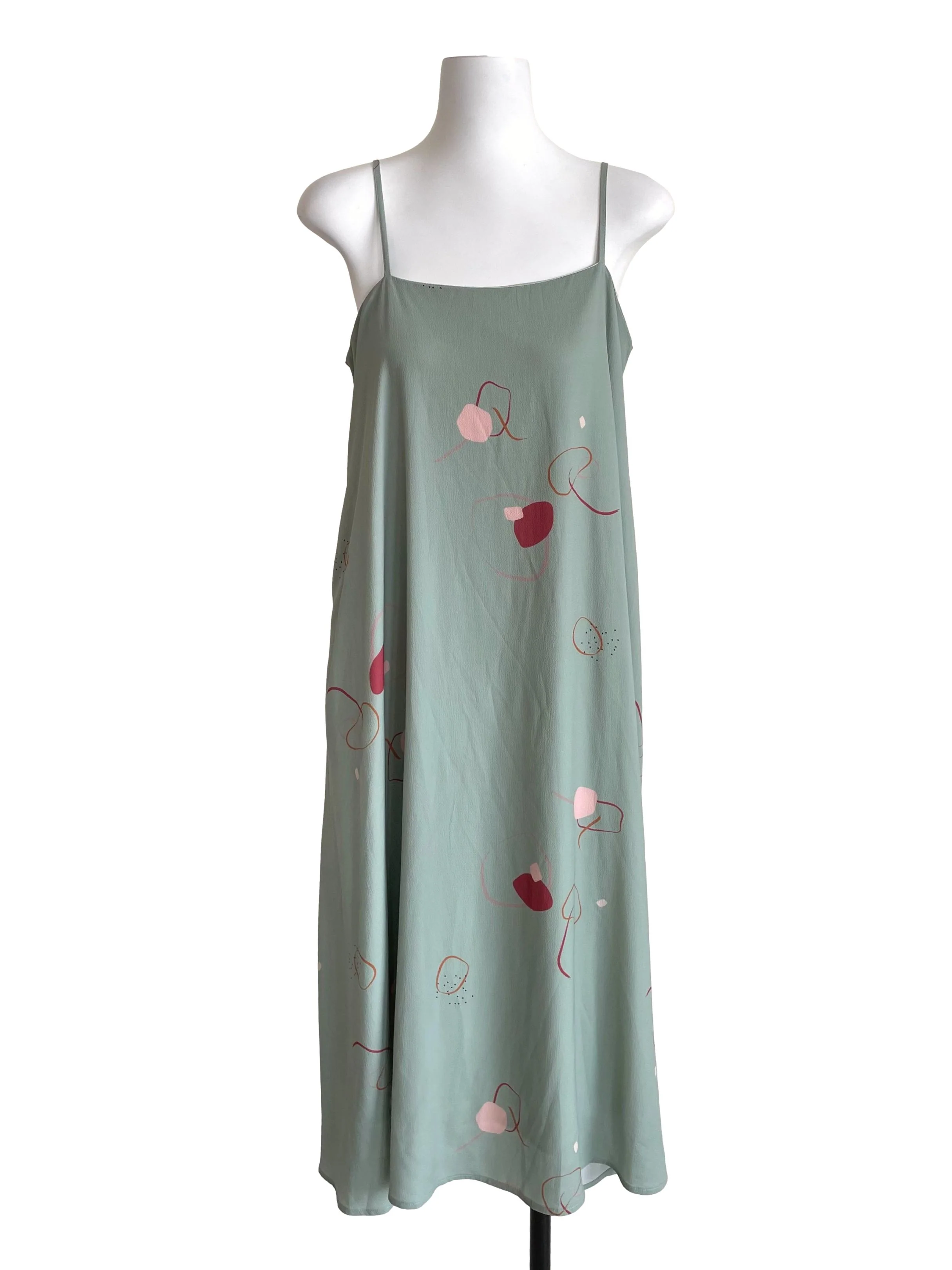 Pistachio Doodles Jumper Dress YHF