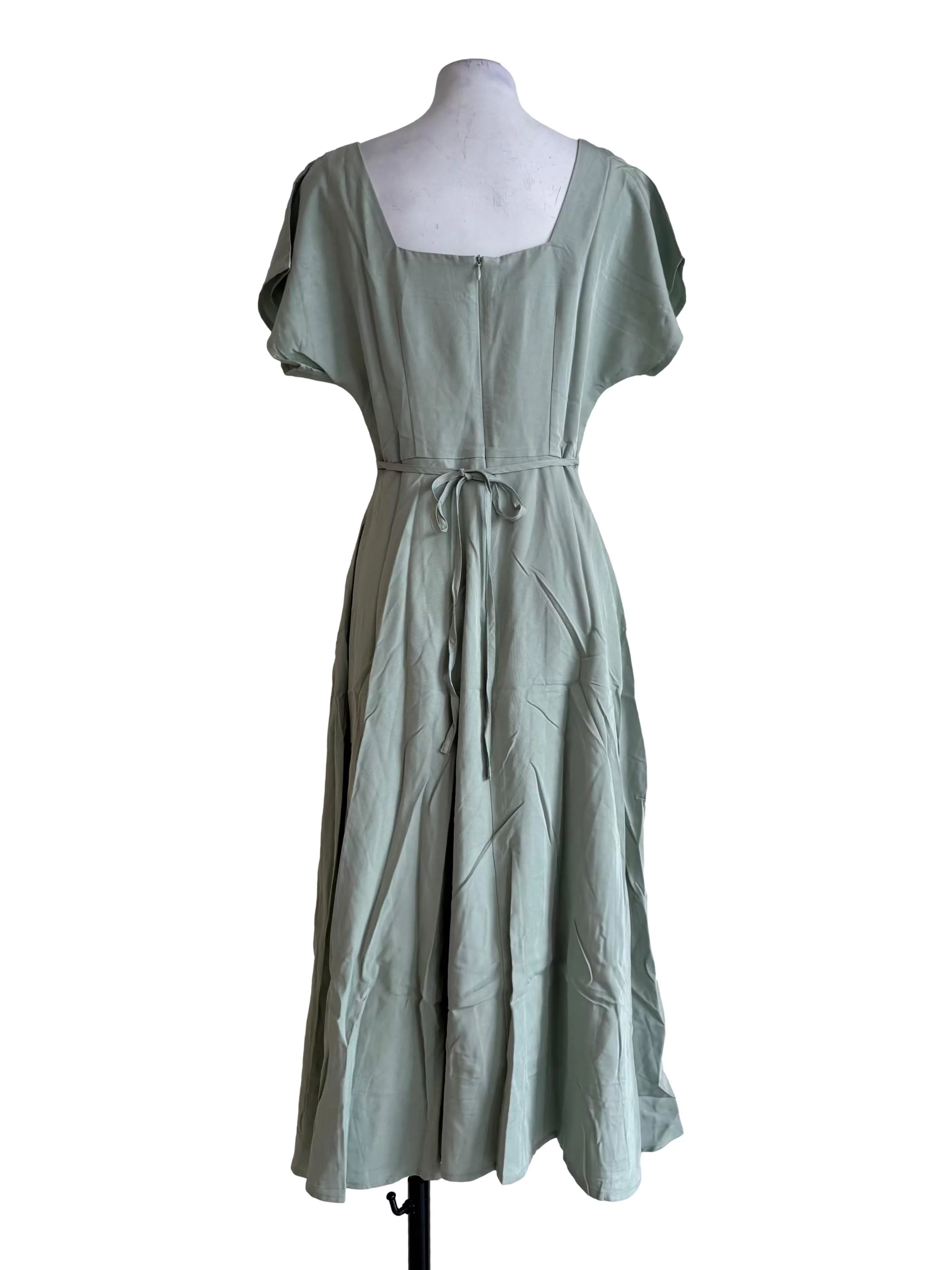 Pistachio Green Empire Dress - Image 2