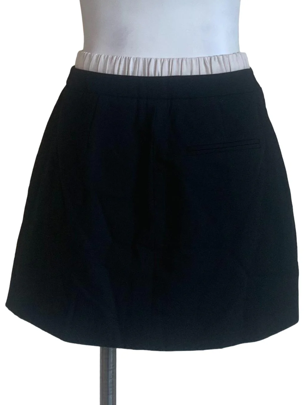 Pitch Black A-Line Skirt - Image 2