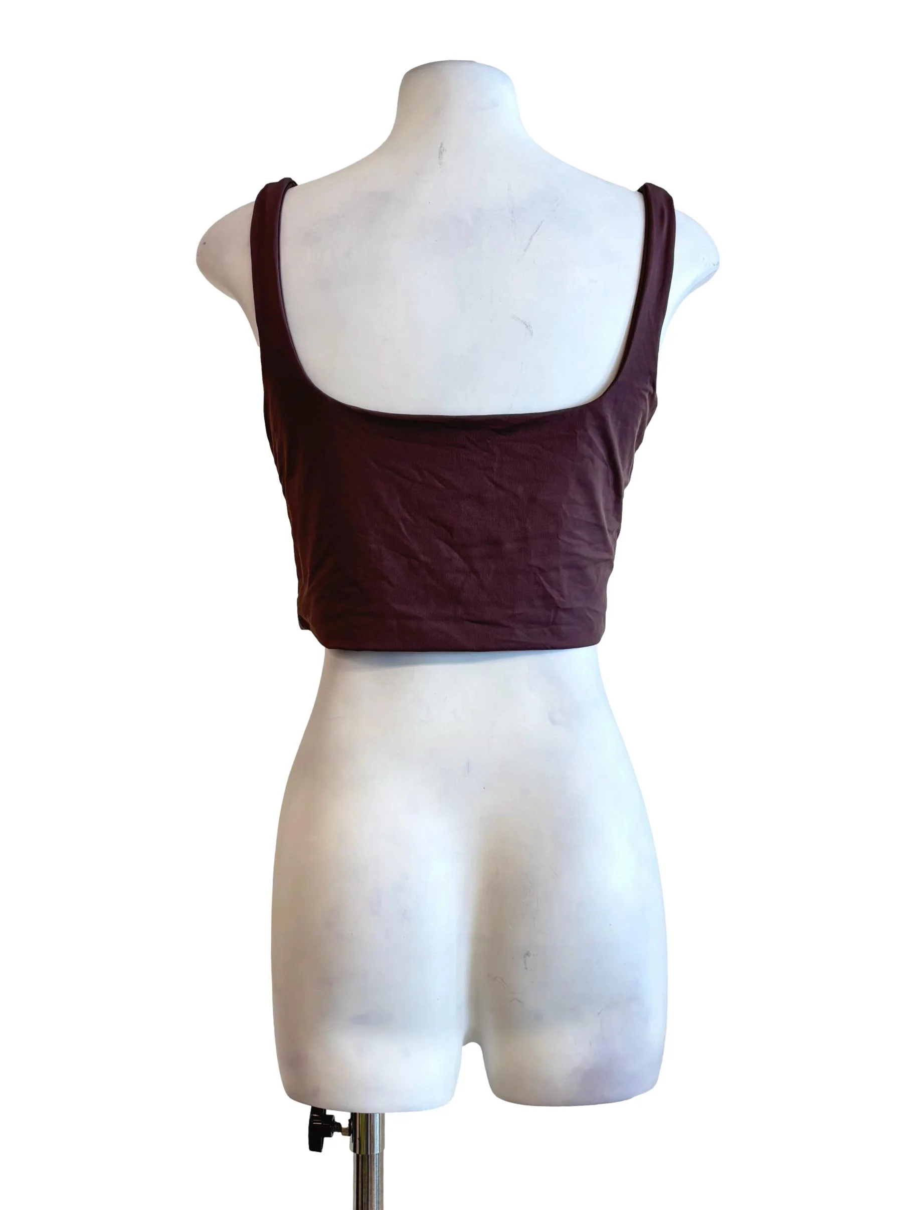 Plum Square Neck Tank Top - Image 2
