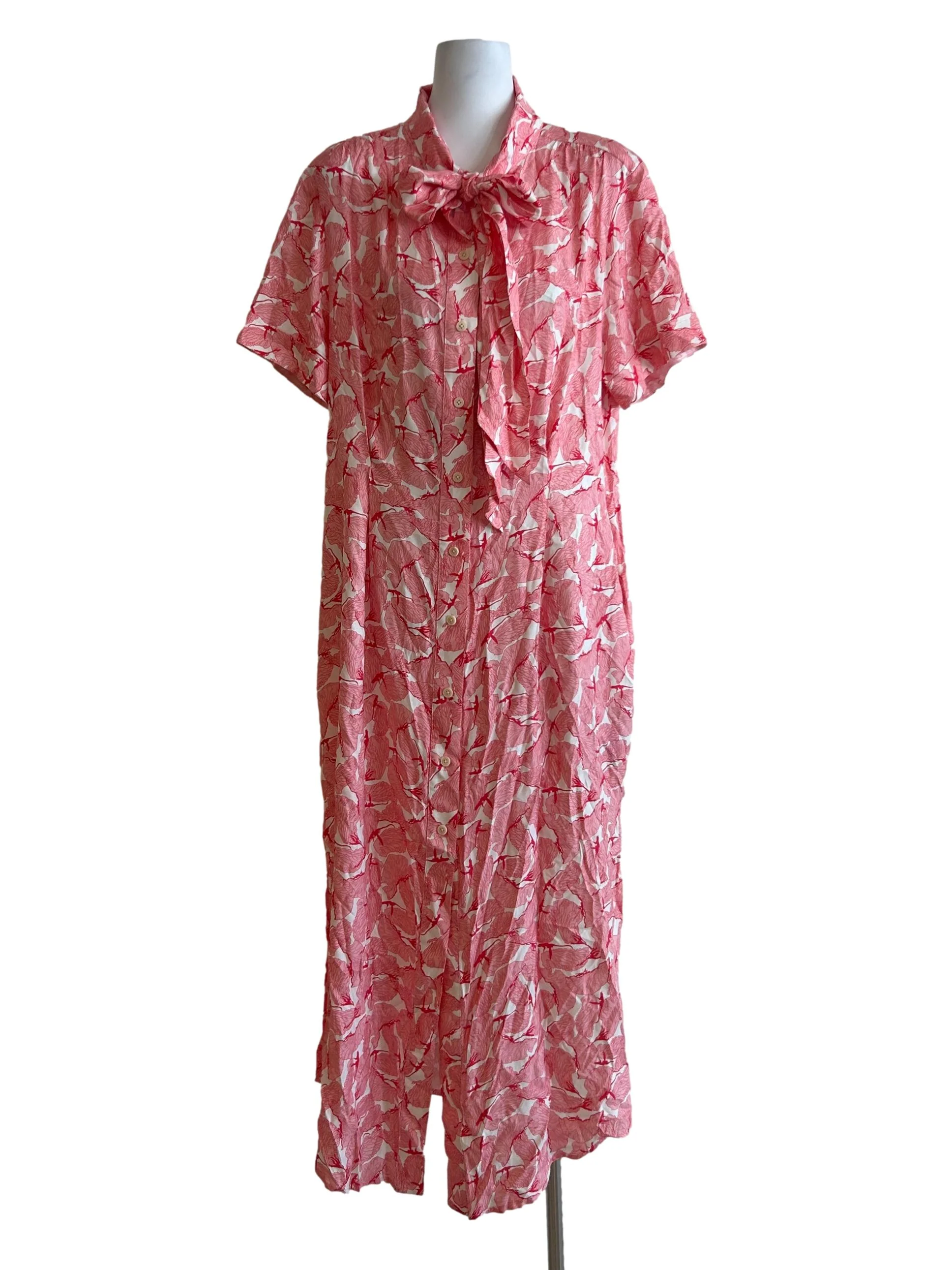 Port Dress - Port Relaxed Maxi Dress In Pink Petal Print CSN - Image 5