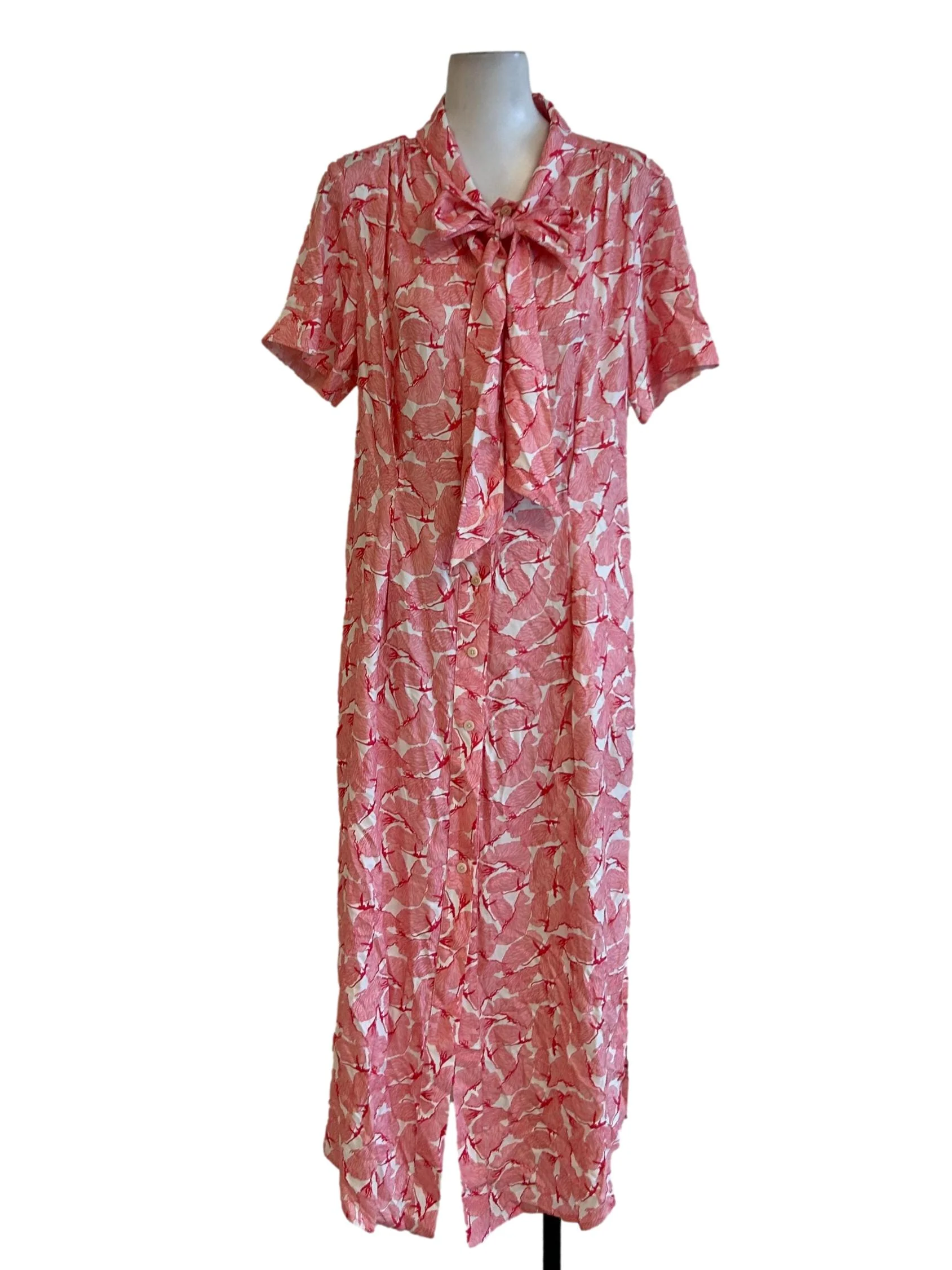 Port Dress - Port Relaxed Maxi Dress In Pink Petal Print CSN - Image 5