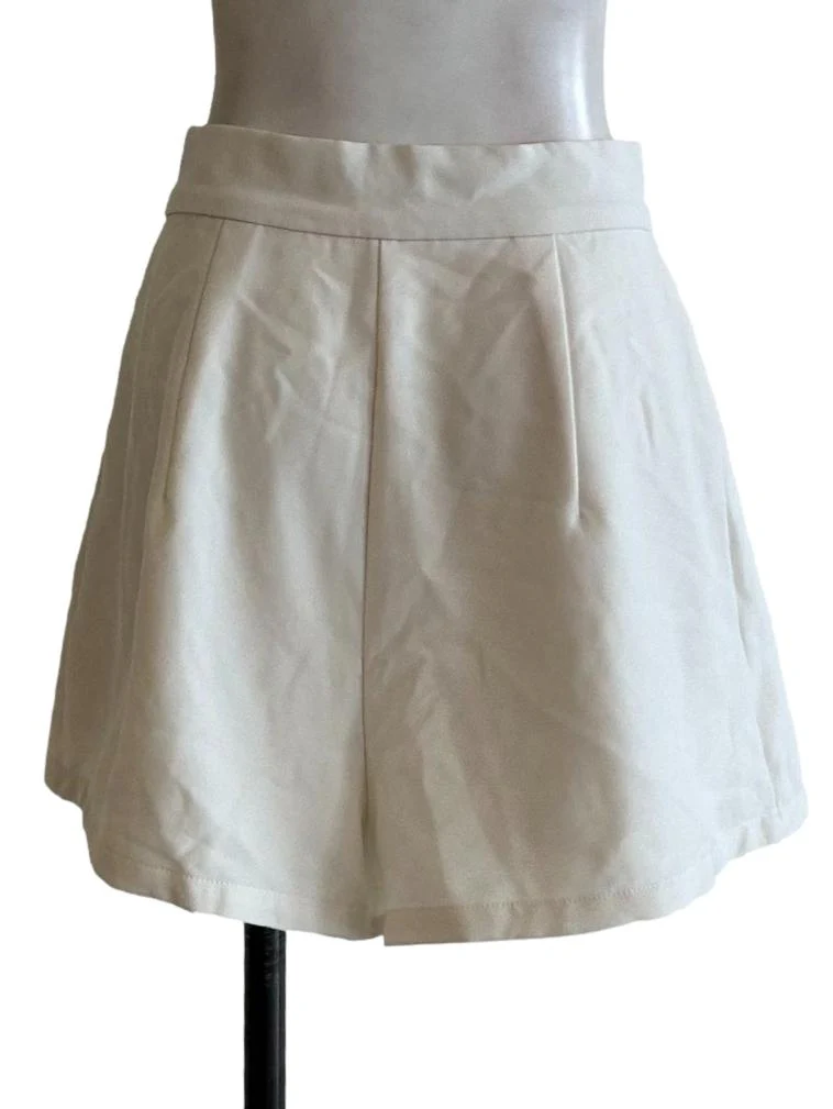 Powder White A-Line Short - Image 2