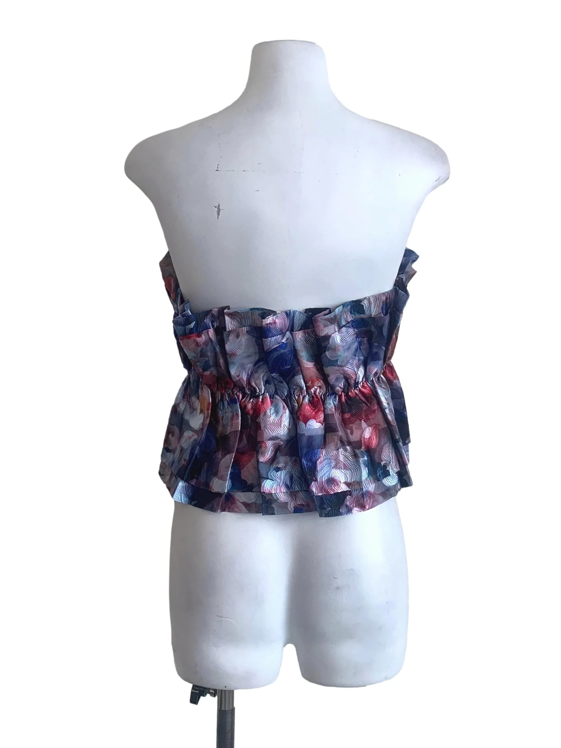 Purple Multicolour Pattern Top - Image 2