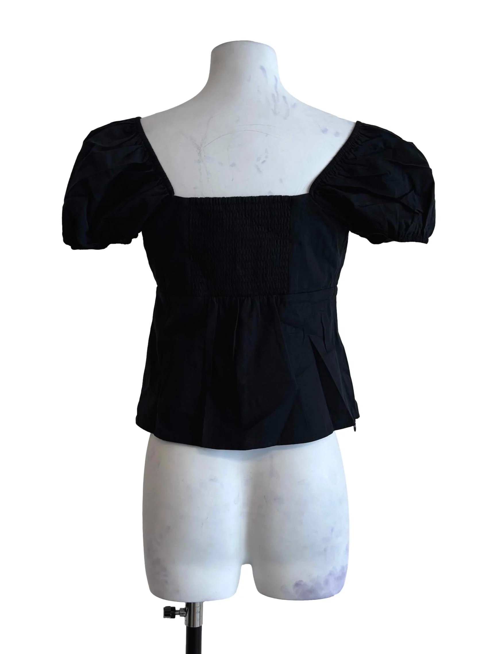 Raven Black Baby Doll Top - Image 2
