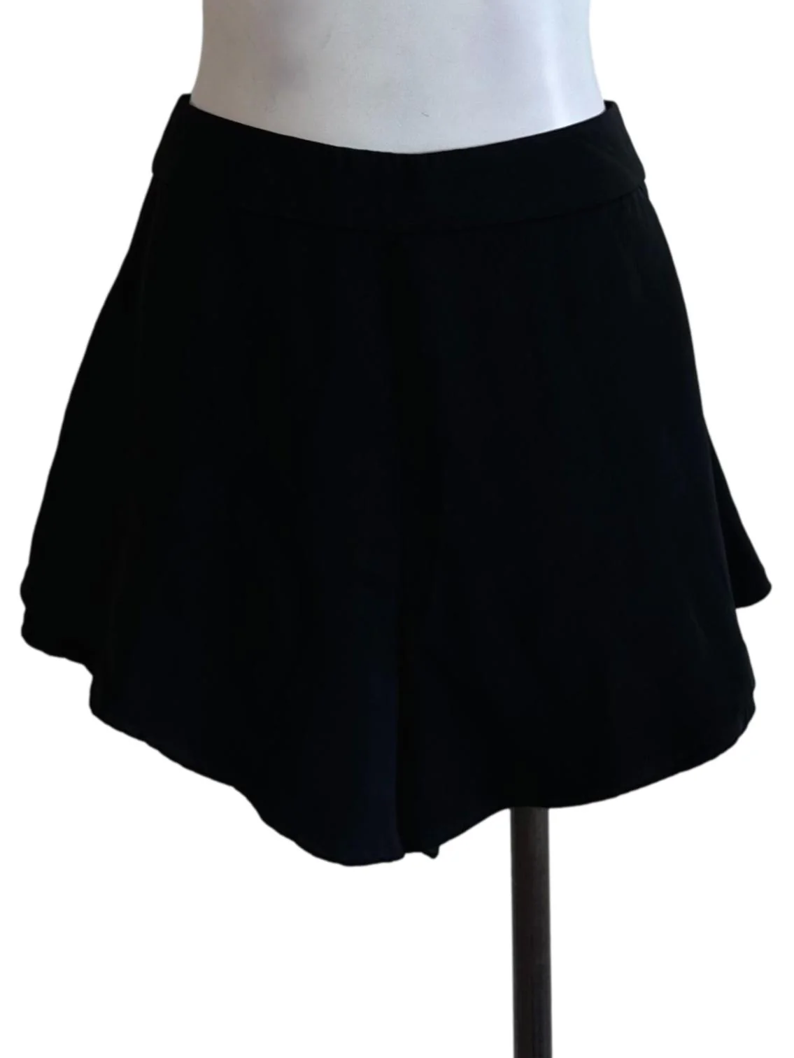 Raven Black Casual Shorts