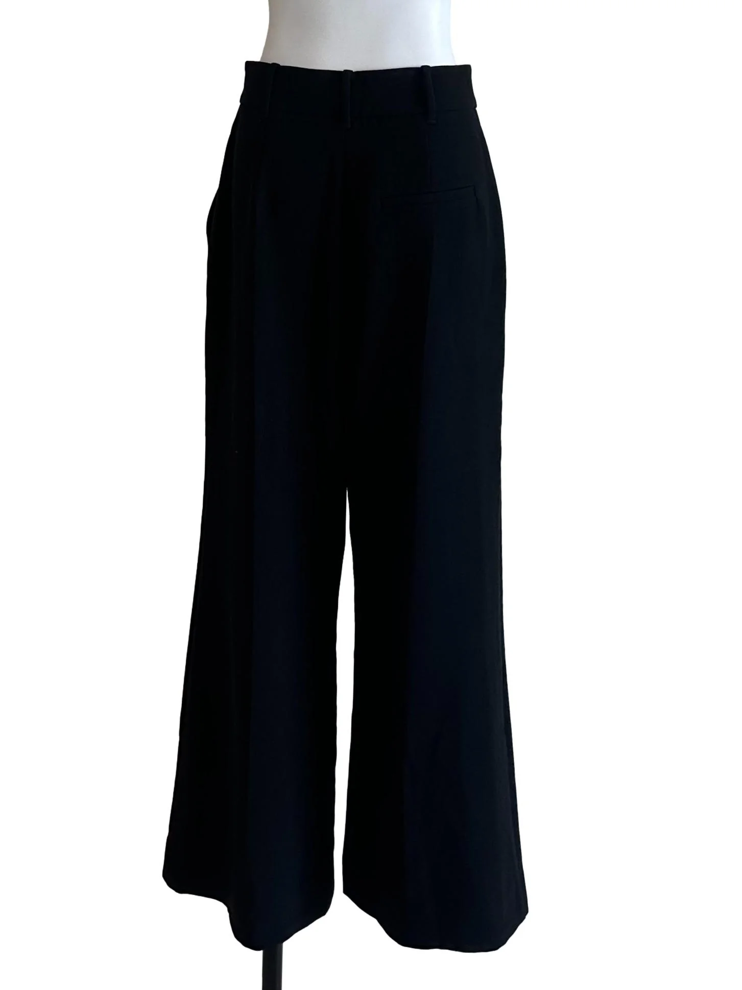 Raven Black Flare Long Pants - Image 2