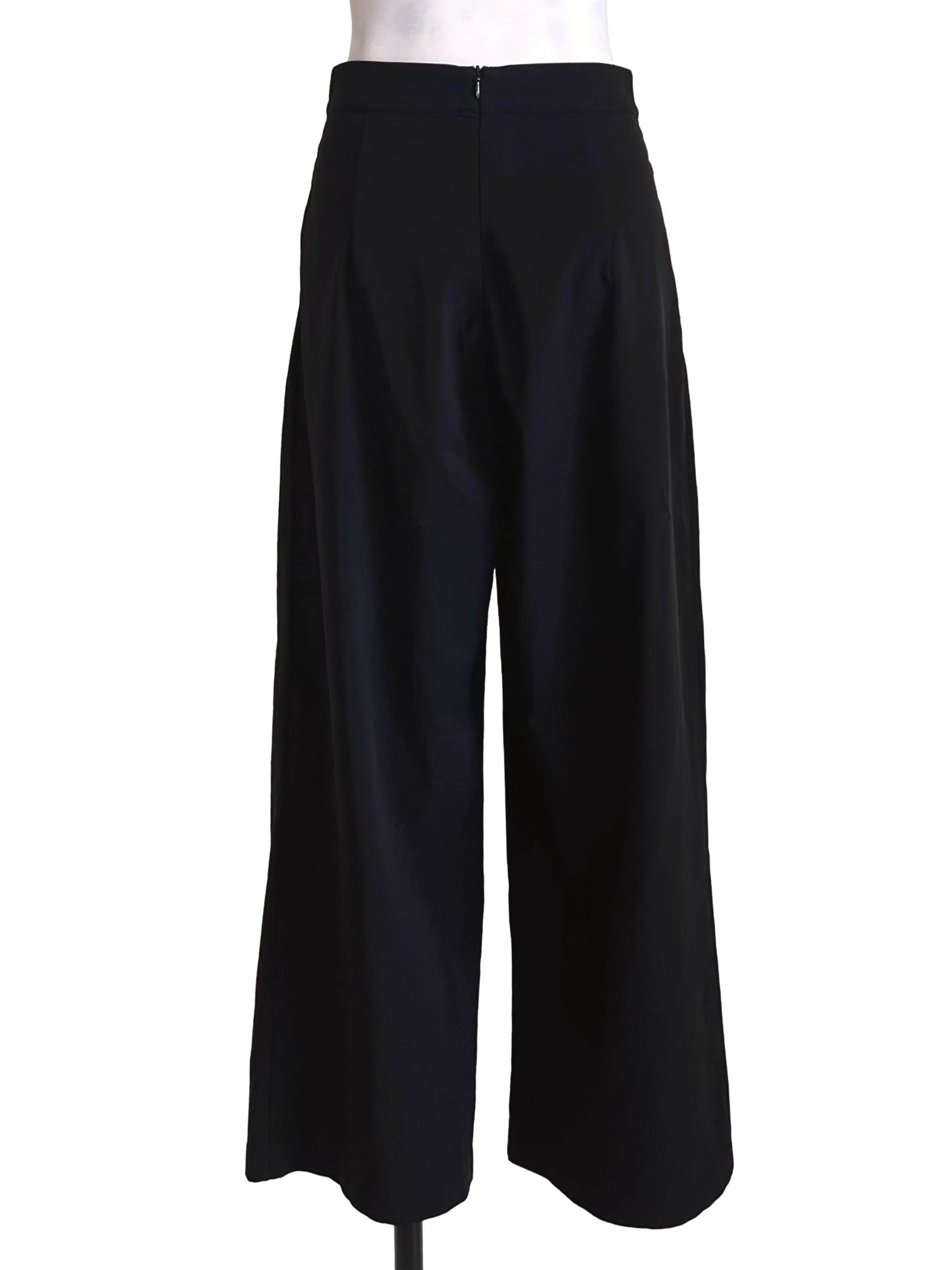 Raven Black Straight Cut Pants - Image 2