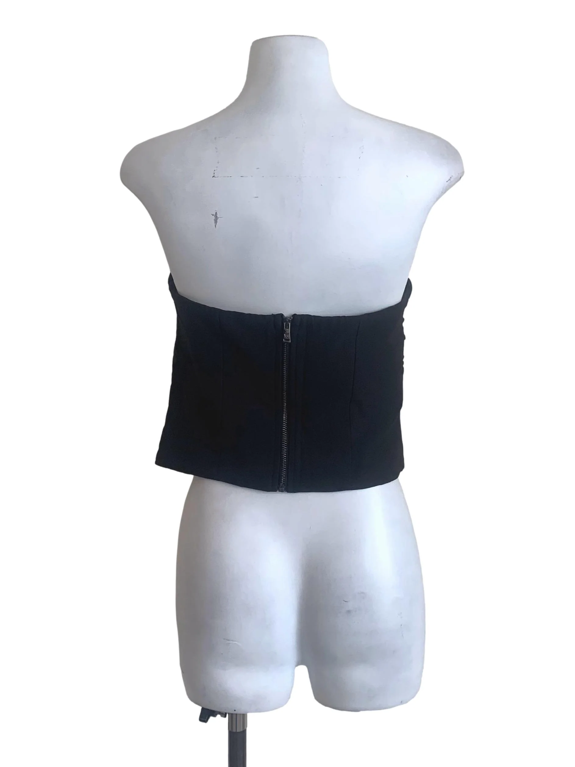 Raven Black Strapless Top YHF - Image 2