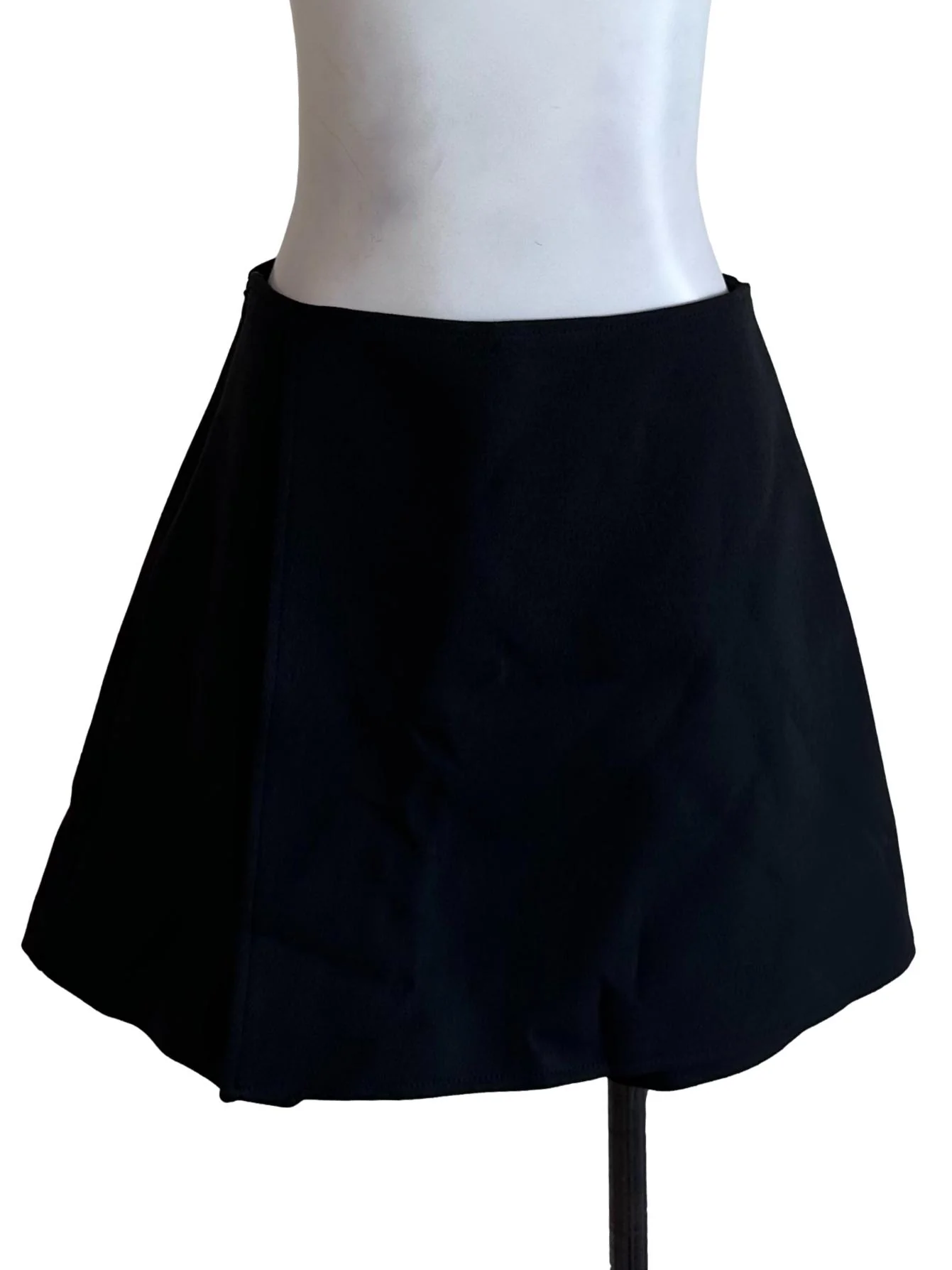 Raven Black Wrap Shorts