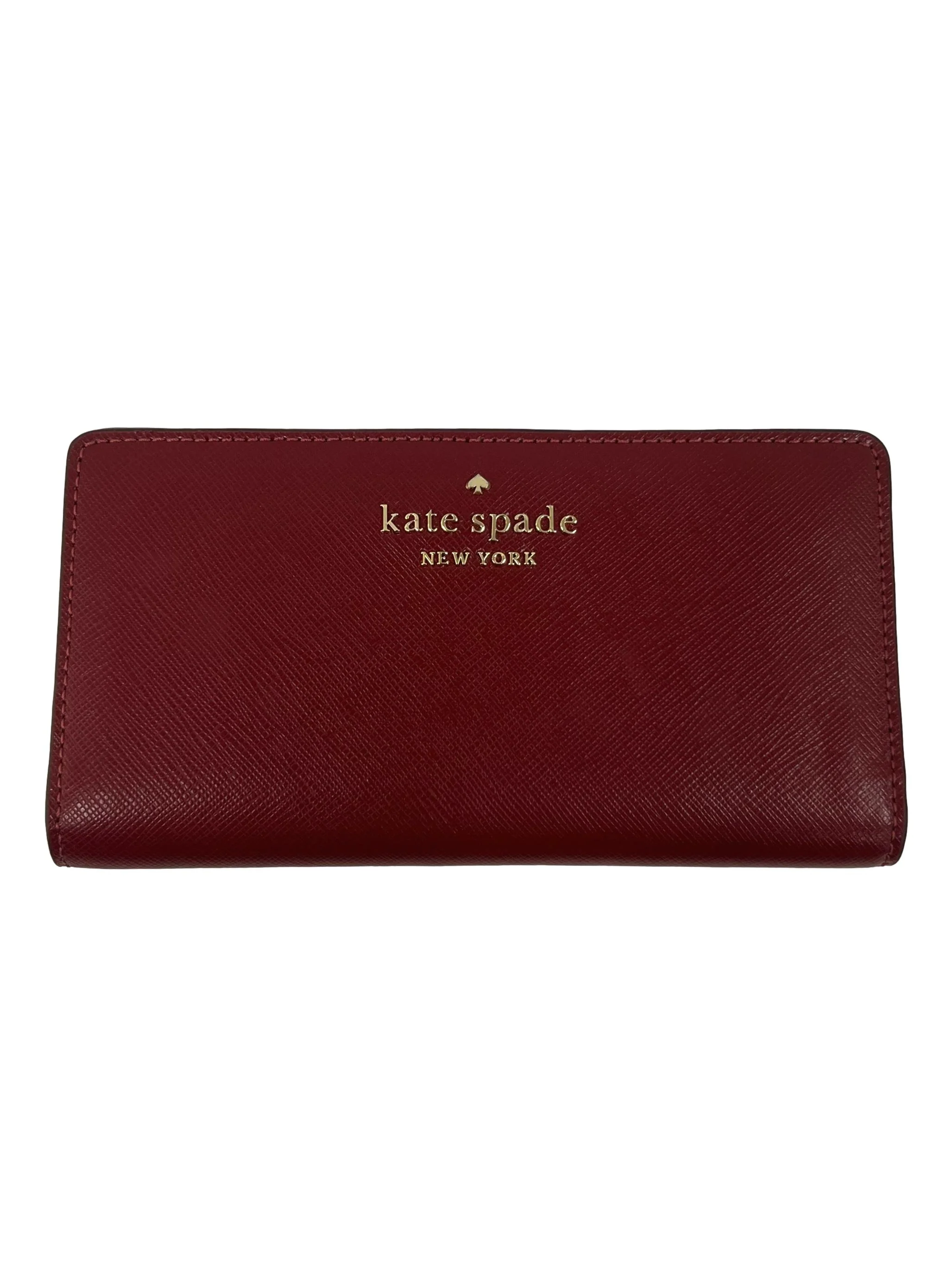 Red Currant Staci Large Slim Bifold Wallet