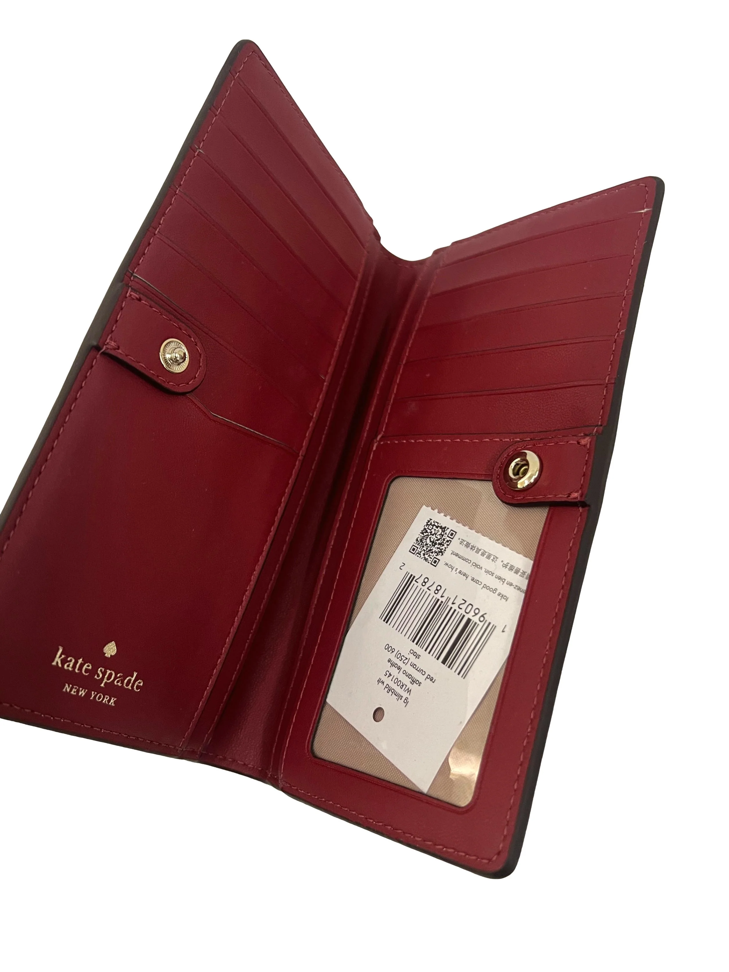 Red Currant Staci Large Slim Bifold Wallet - Image 3
