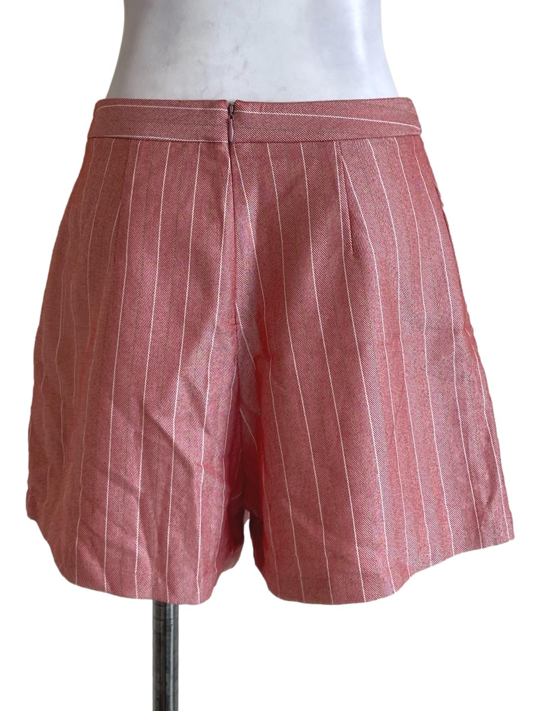Red Printed Line Short Pants LB - Image 2