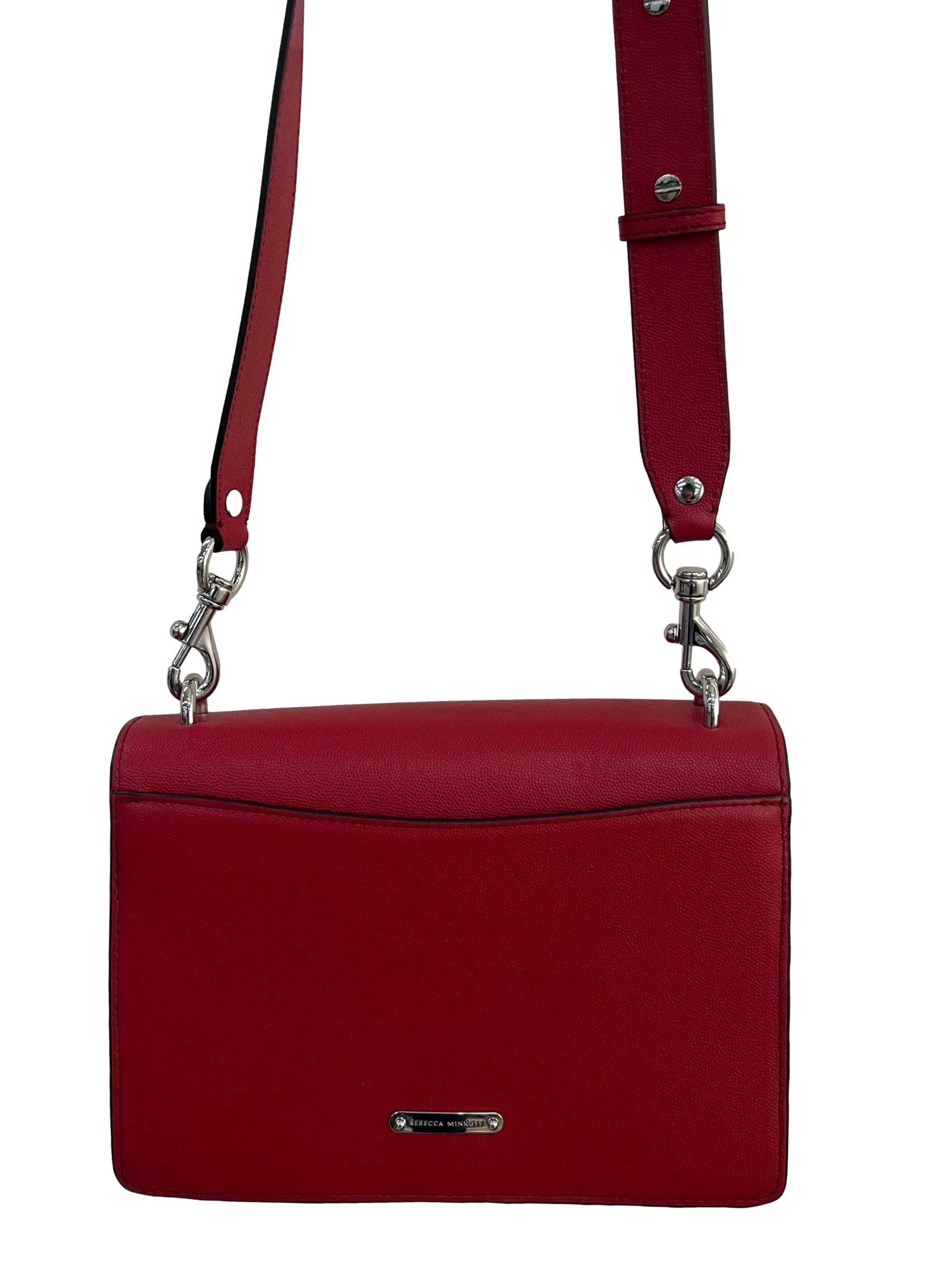 Red Scarlet Jean Medium Shoulder Bag - Image 3