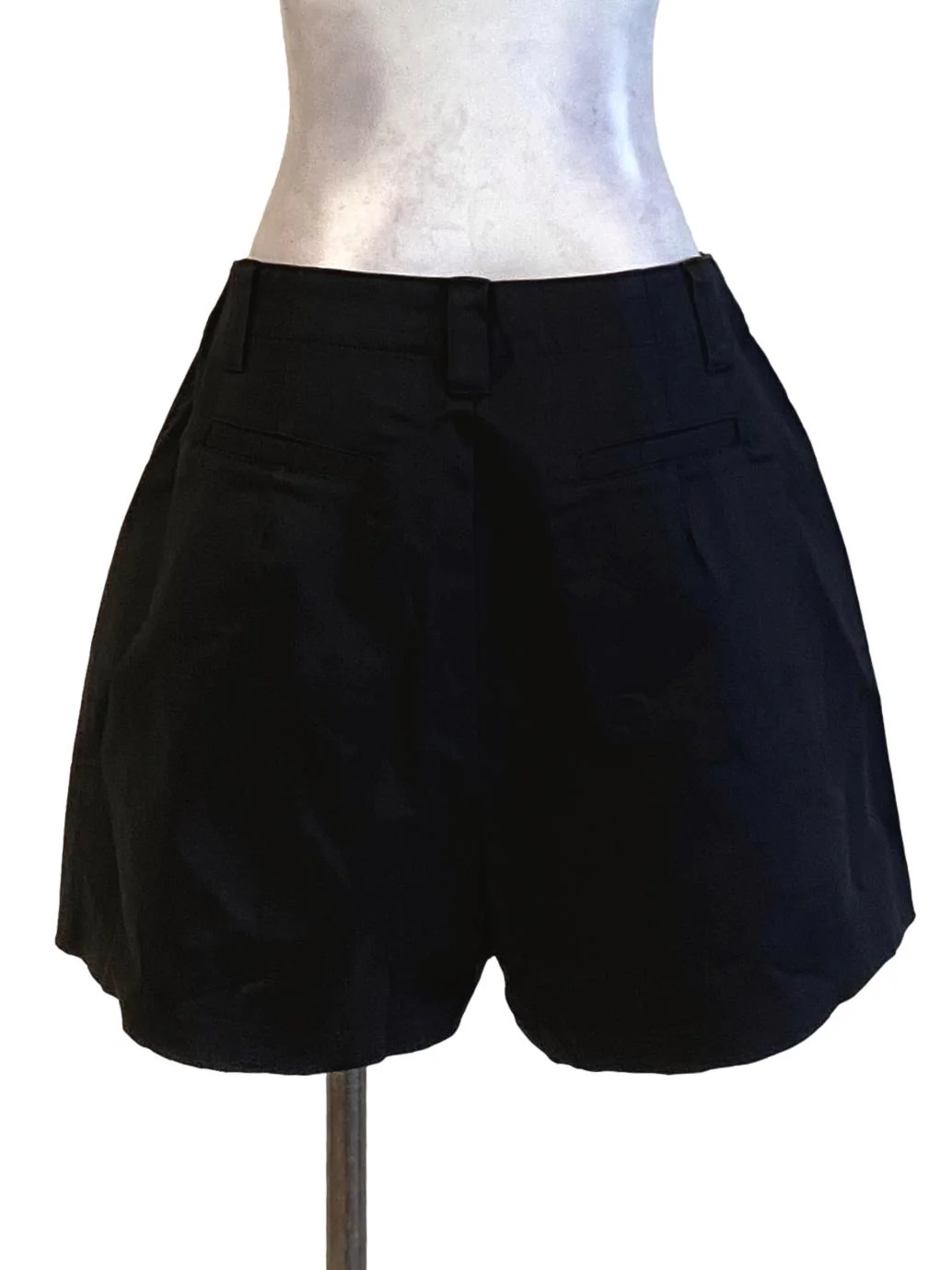 Rich Black Loose Baggy Shorts - Image 2