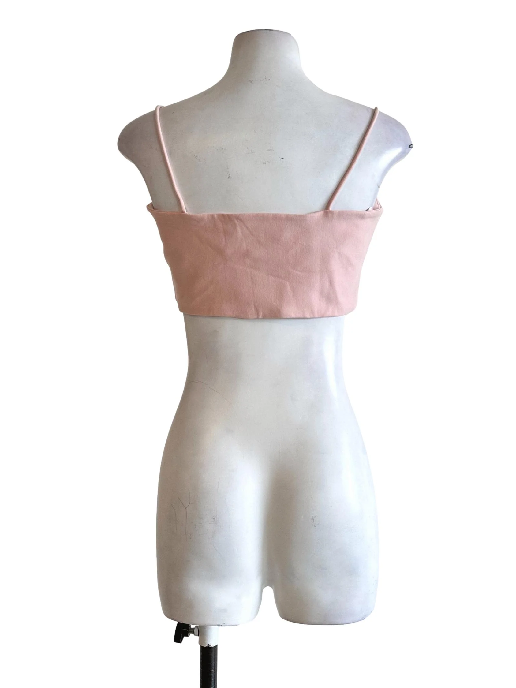 Rose Pink Padded Sleeveless Top LB - Image 2