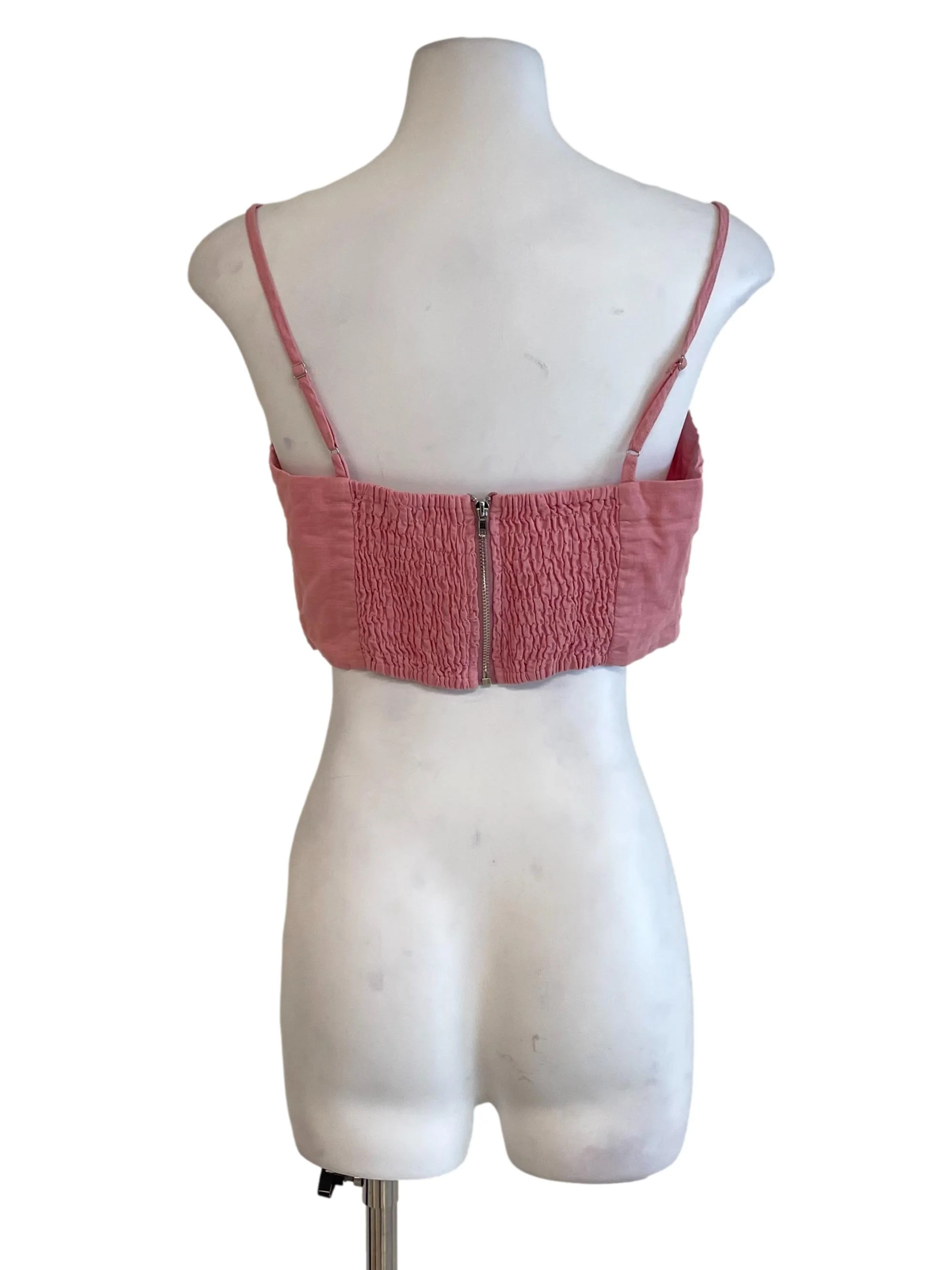 Rose Pink Sweetheart Tube Top - Image 2
