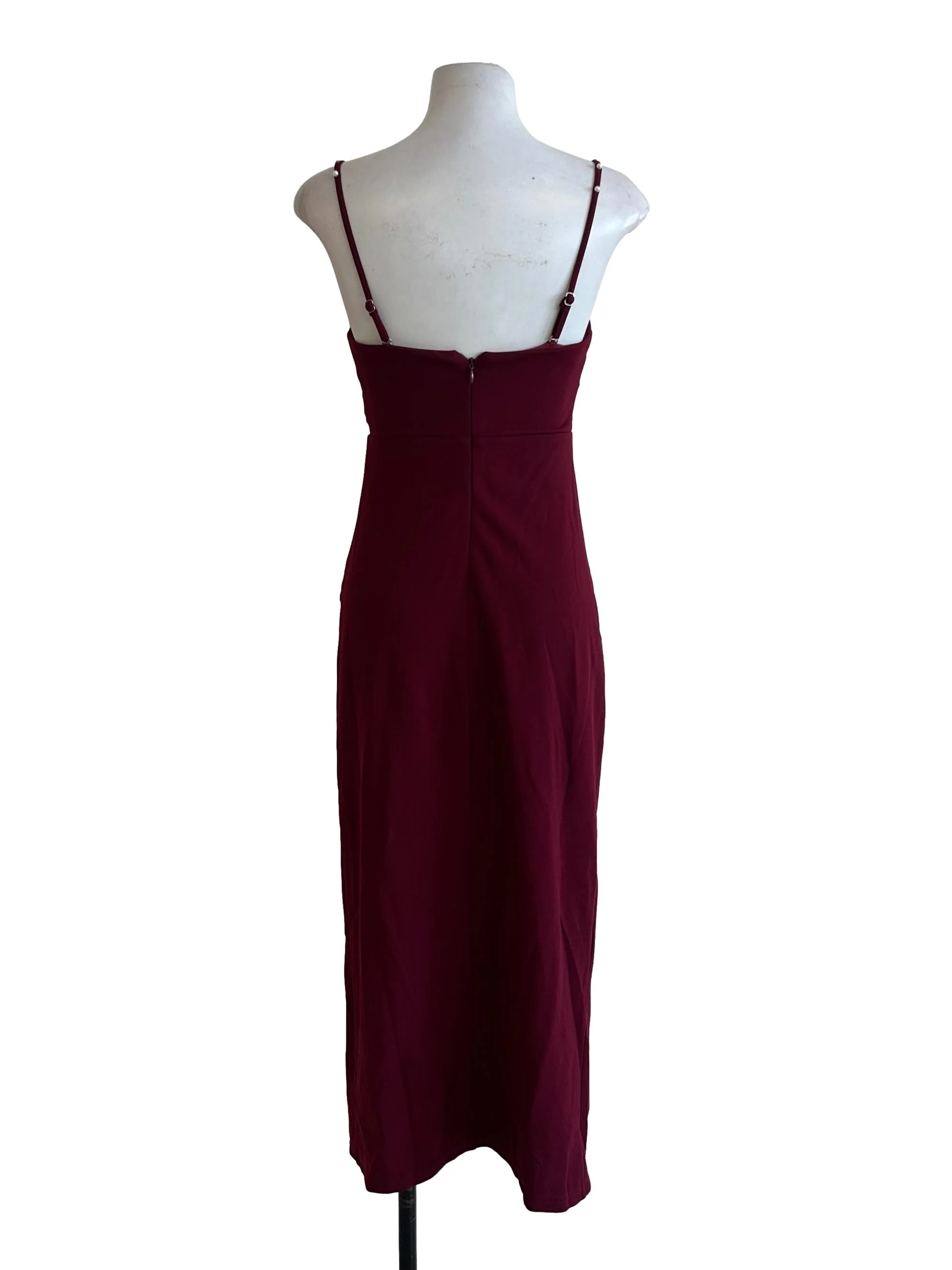 Ruby Red Slip Dress - Image 2