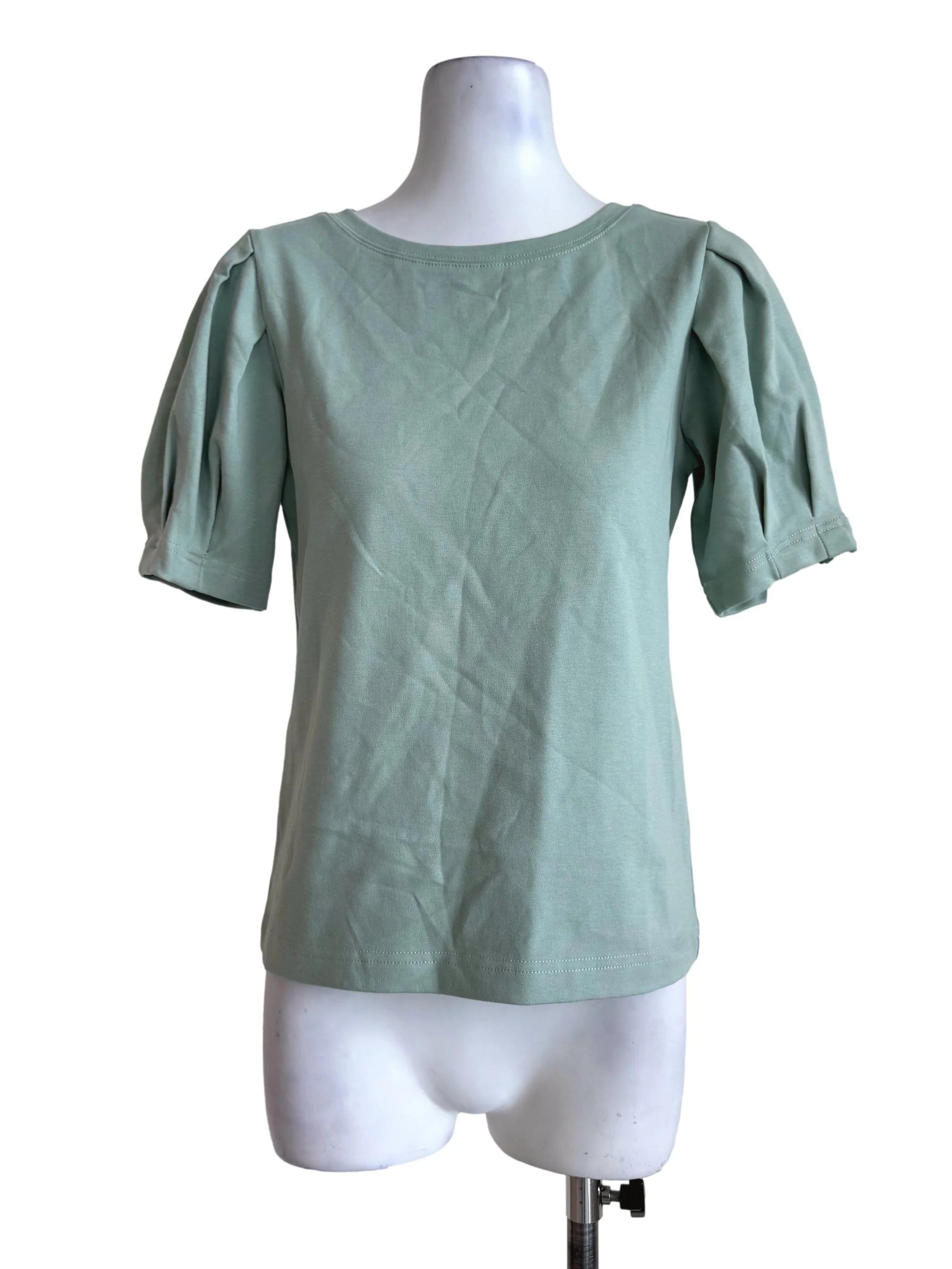 Sage Green Round Neck Shirt