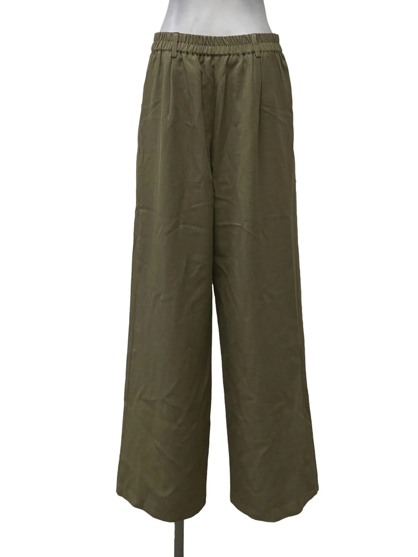 Sage Green Straight Pants - Image 2