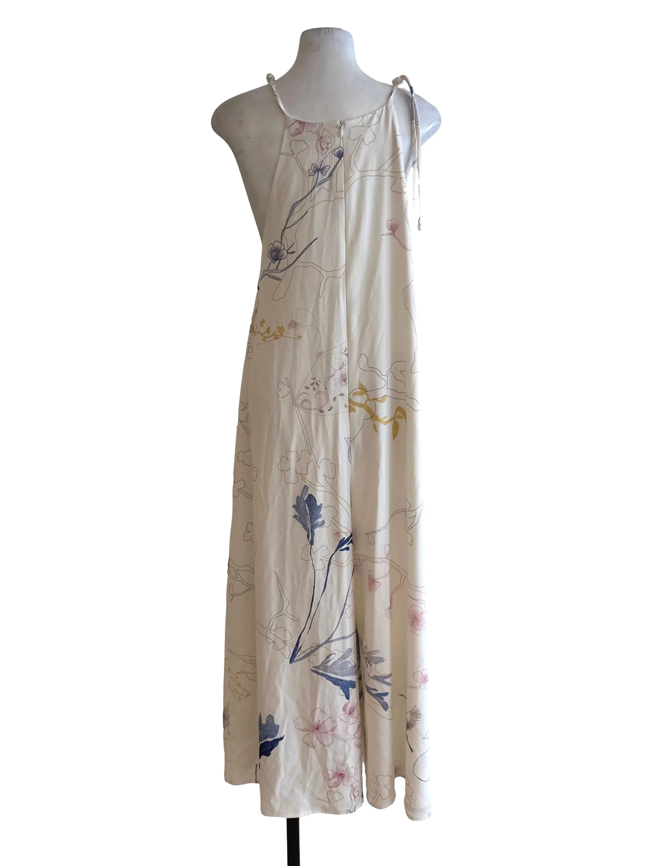 Salt White Pattern Scoop Jumpsuit LB - Image 2