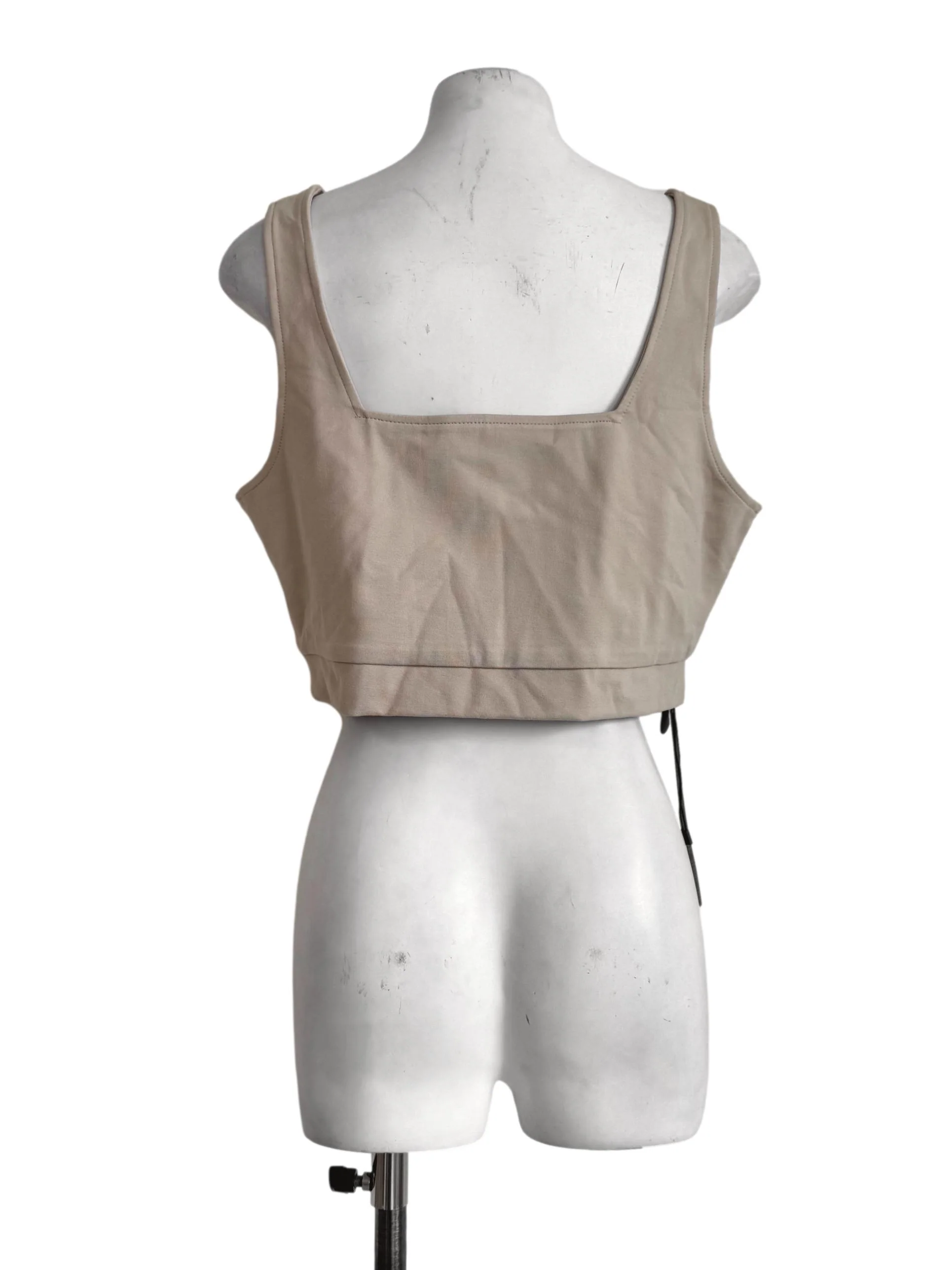 Sand Square Neck Bralet YHF - Image 2