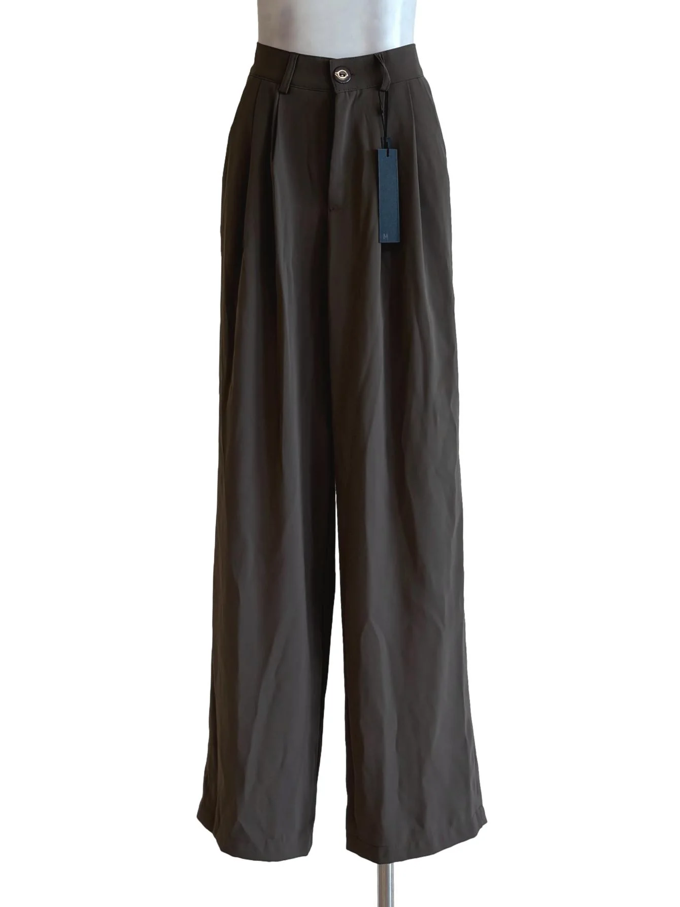 Sandspit Brown Straight Slacks