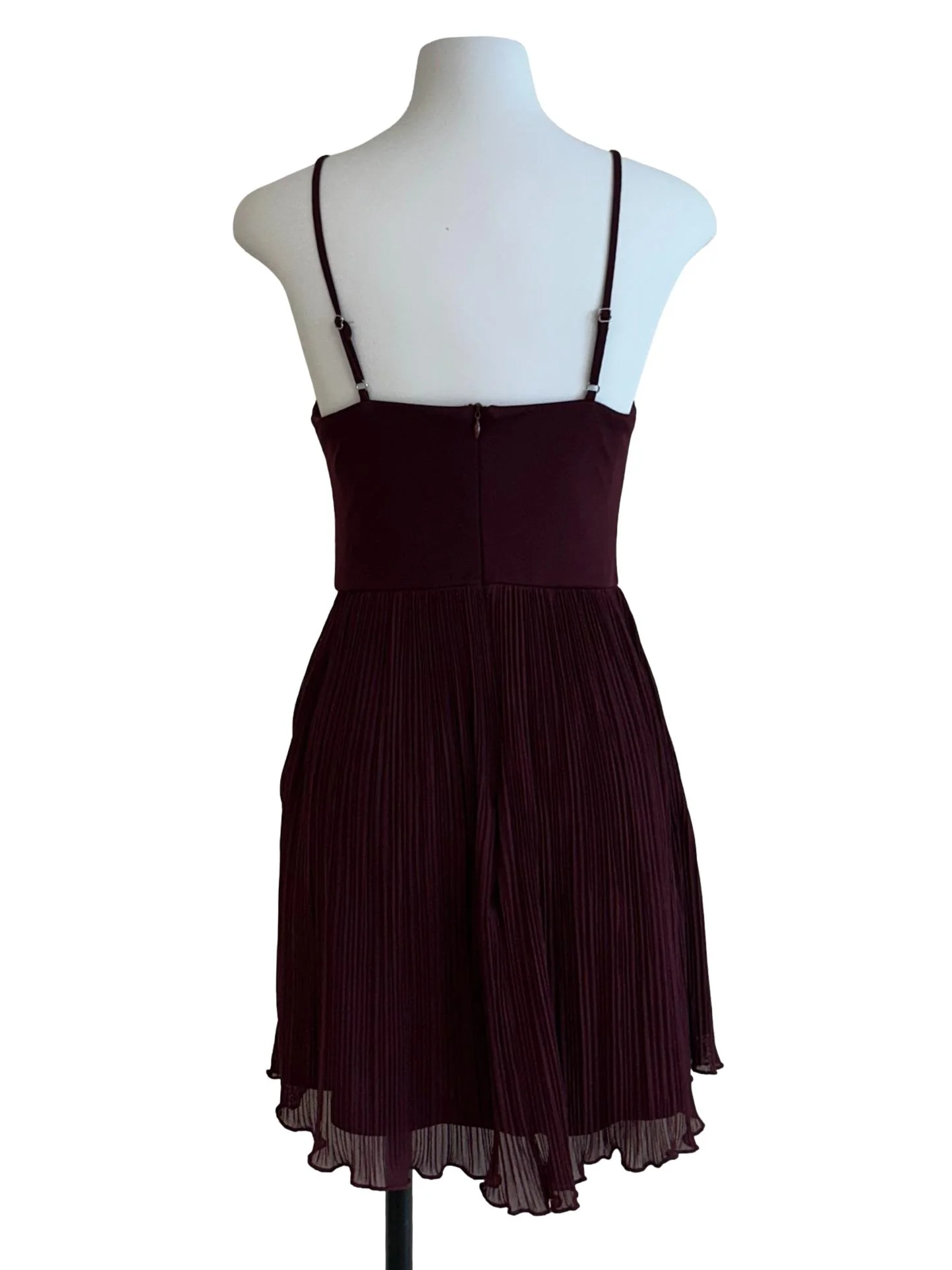 Sangria Purple Crinkled Dress - Image 2