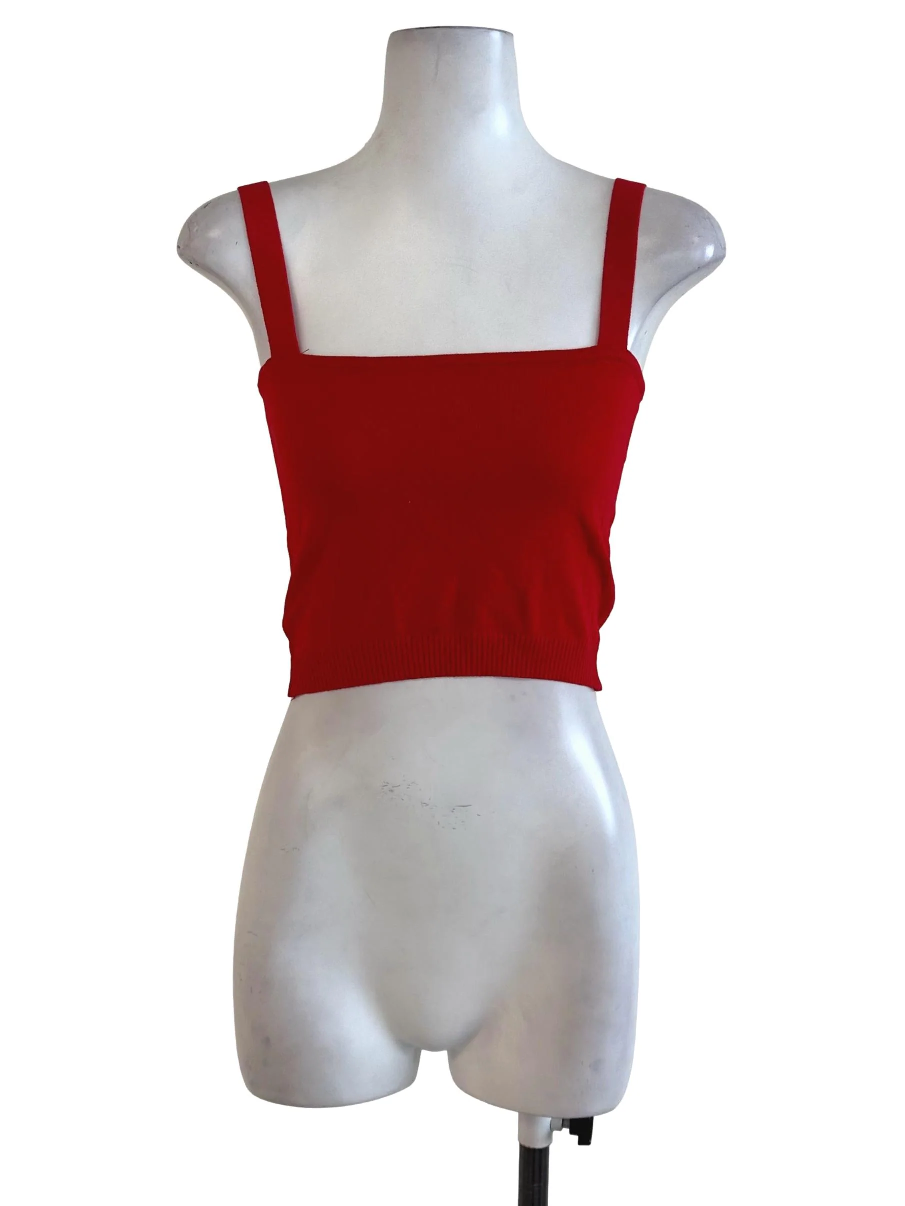 Sashay Red Knitted Top