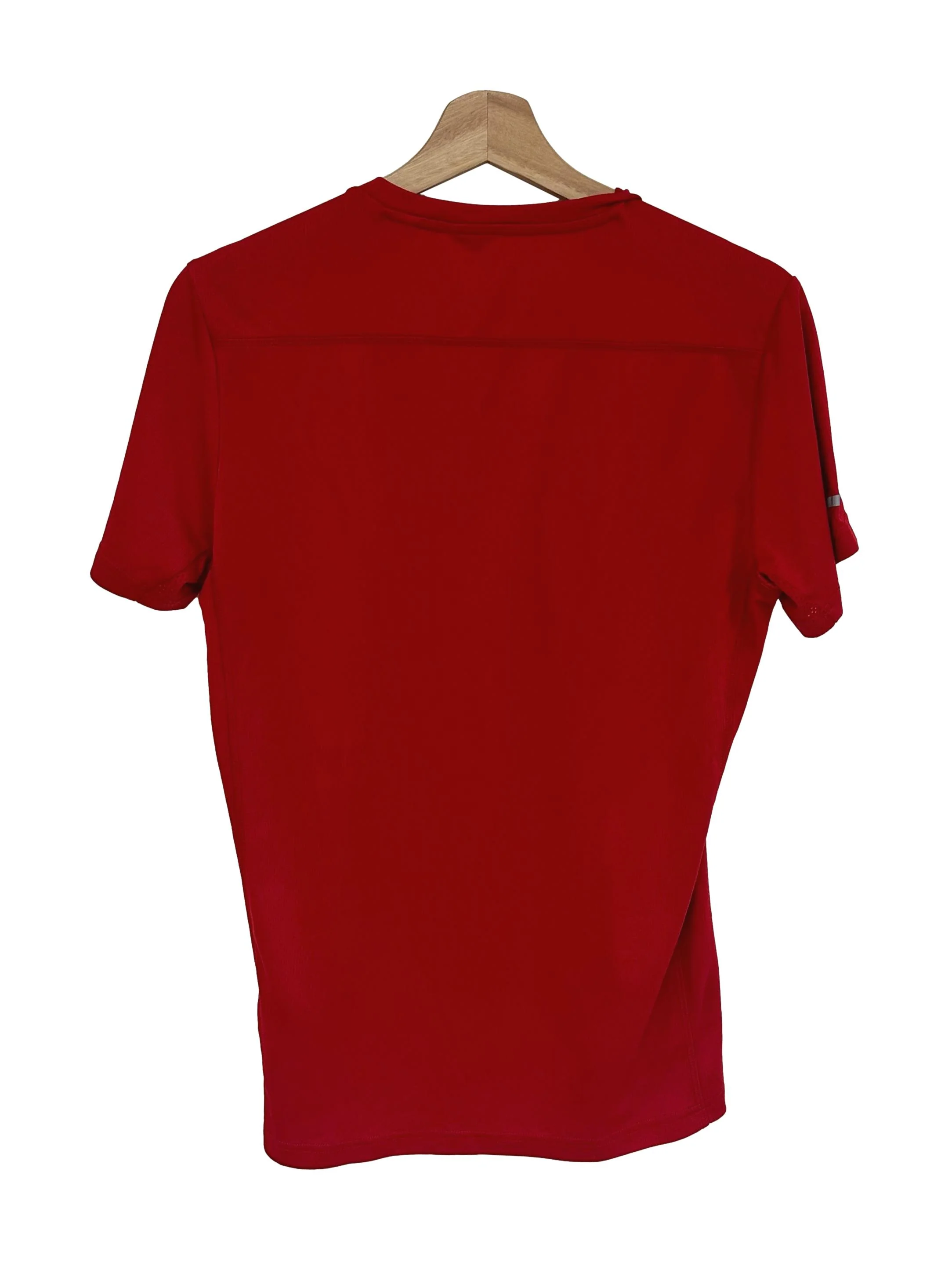 Scarlet Red Line Logo Tee Top - Image 2