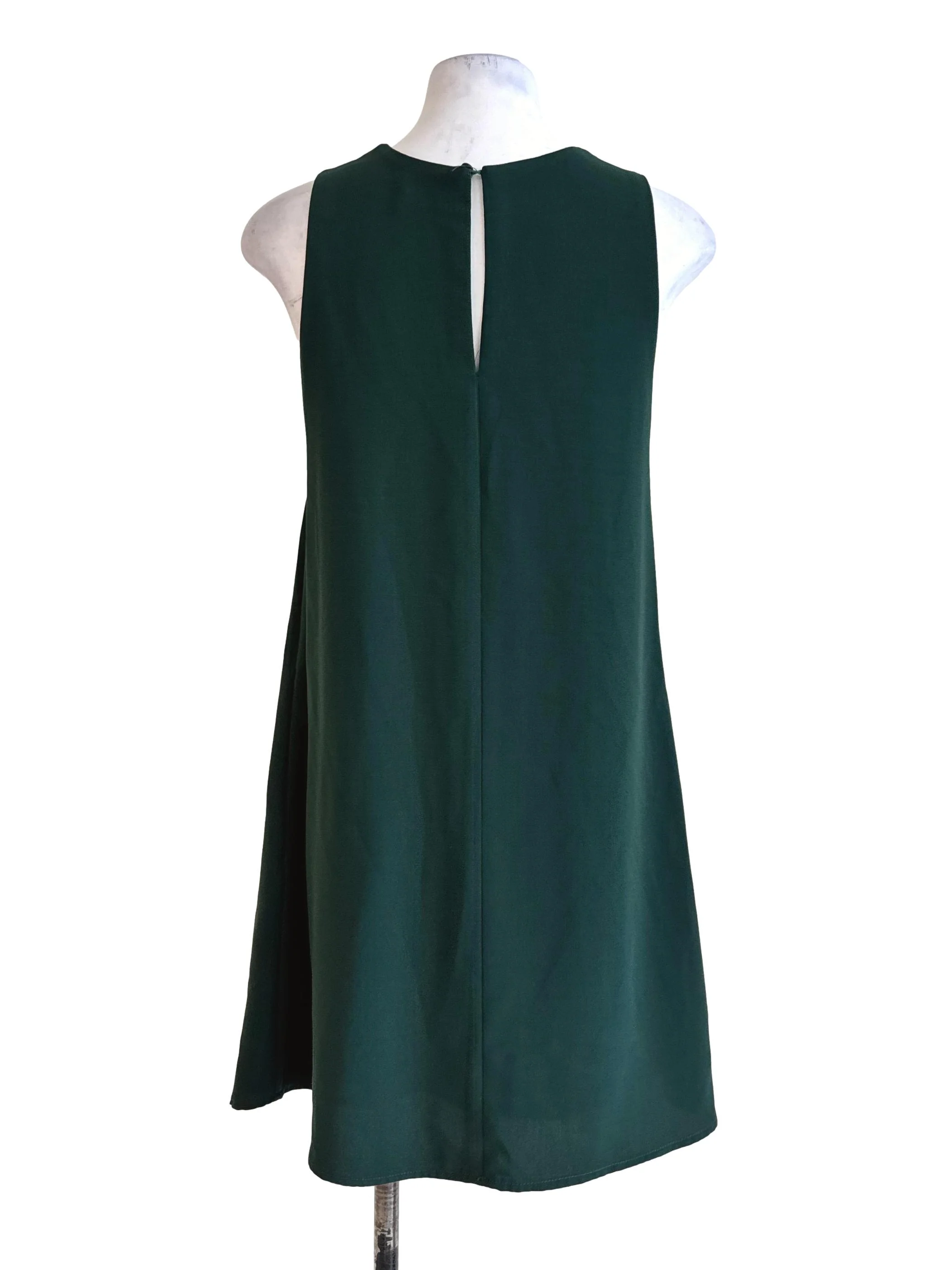Seaweed Green A-Line Dress - Image 2