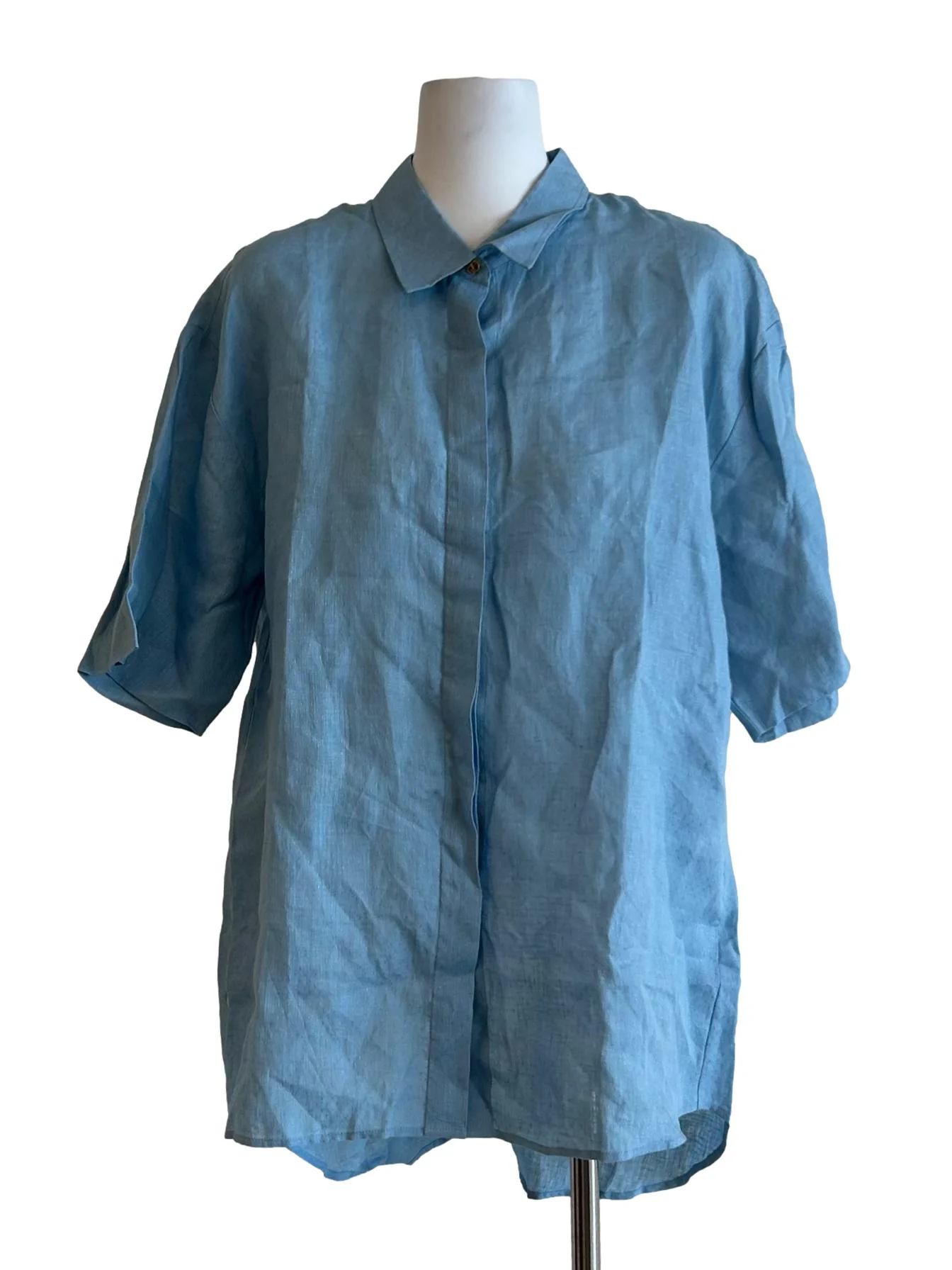 Seville Short Sleeves Shirt - Sommerhus Blue CSN - Image 2