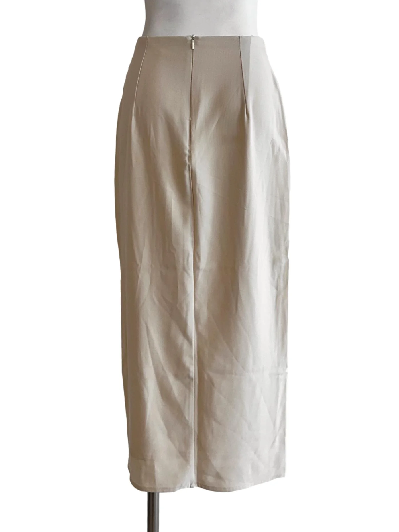 Shortbread Beige Twist Skirt - Image 2