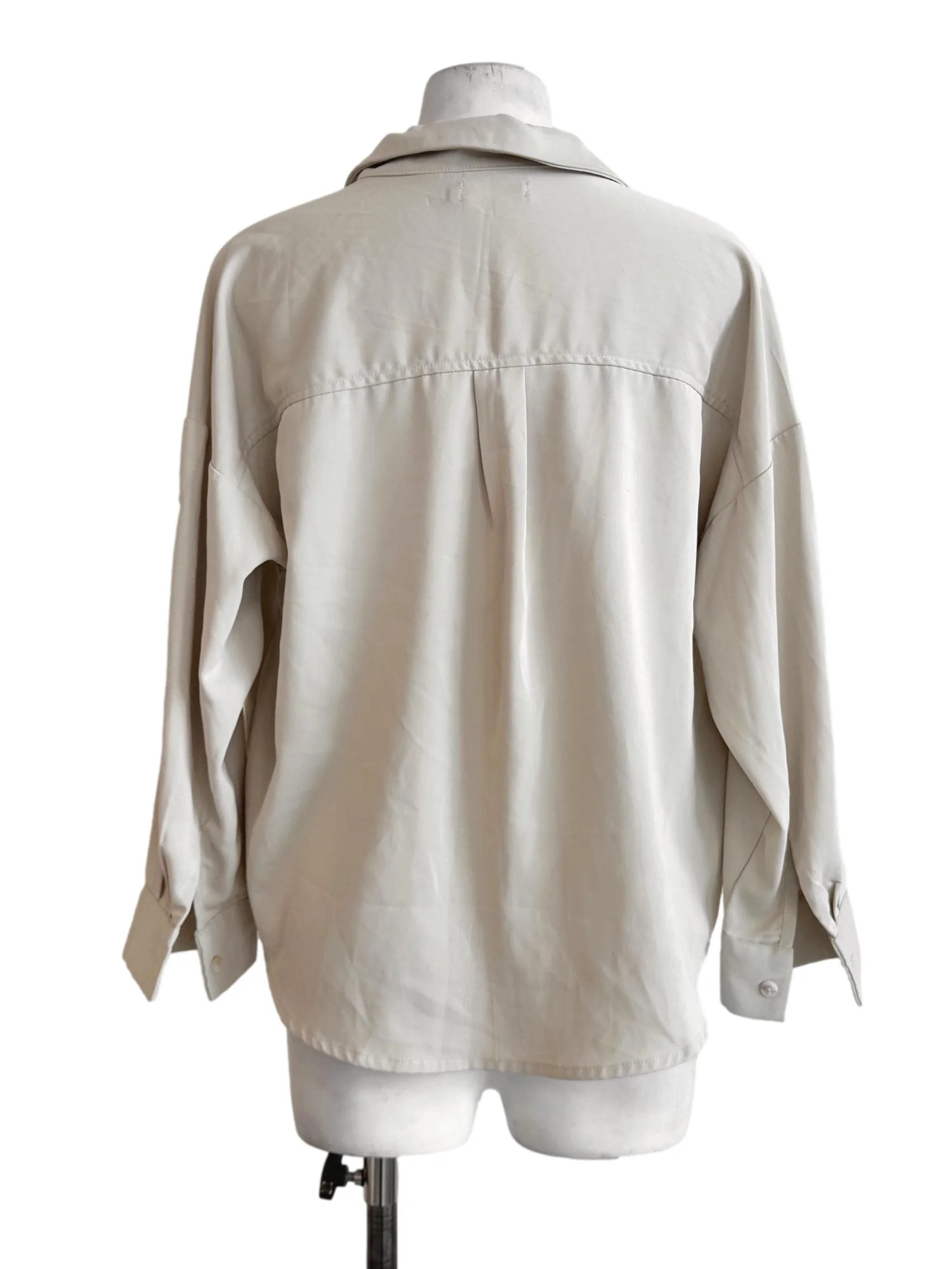 Shortbread Collar Button Blouse - Image 2